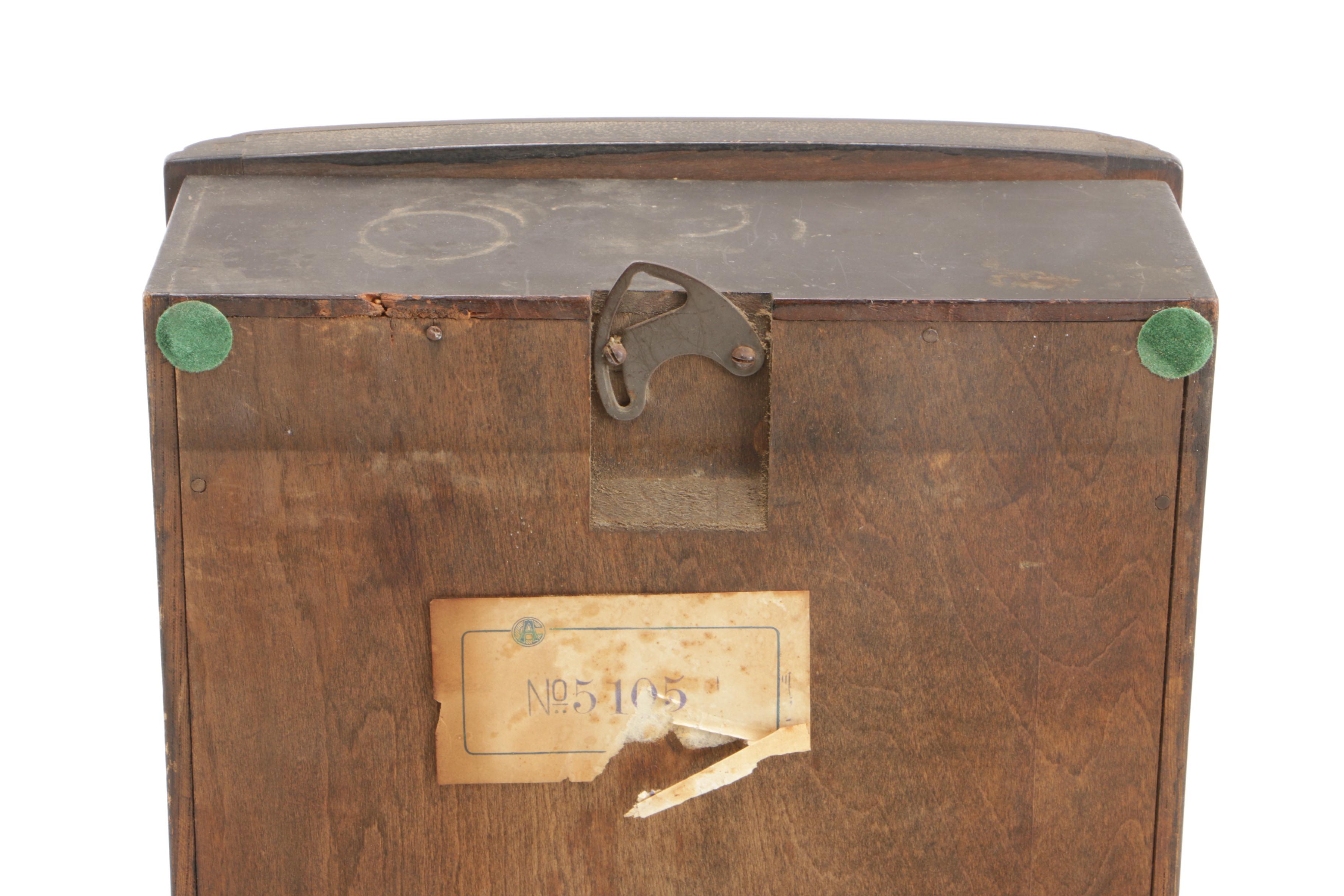 Aichi Tokei Japanese Super Eight Lacquered Thirty-Day Clock