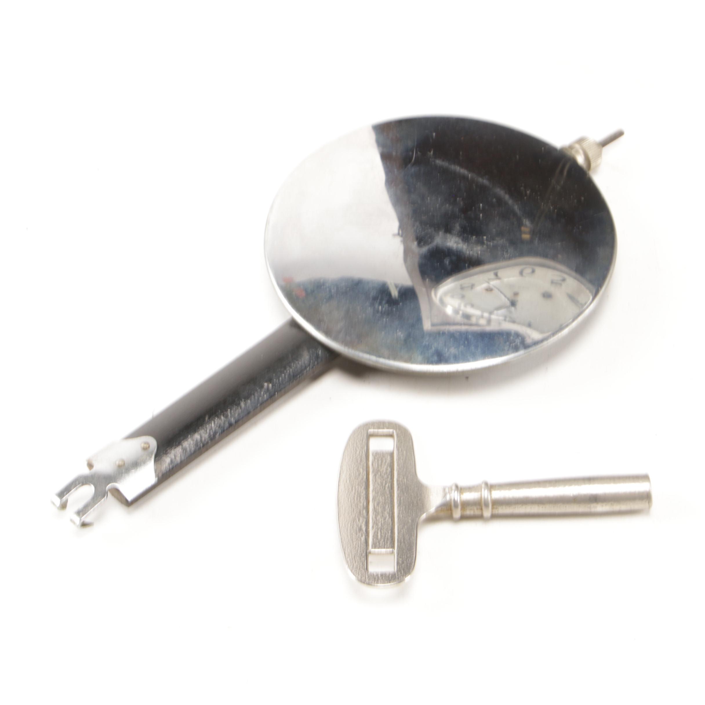 Aichi Tokei Japanese Super Eight Lacquered Thirty-Day Clock