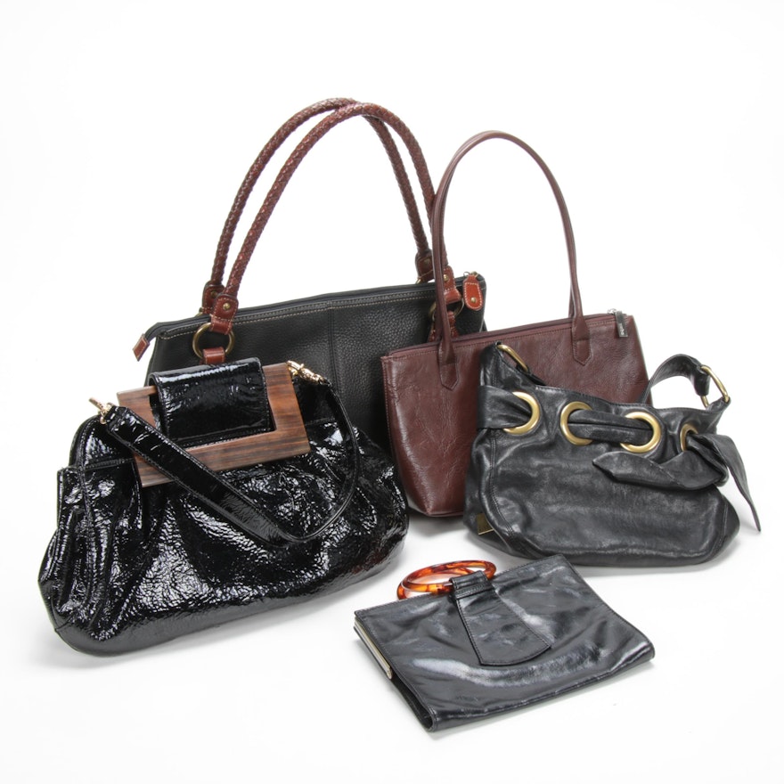 Fossil, Zina Eva, Hobo International, Kooba Top Handle Bags