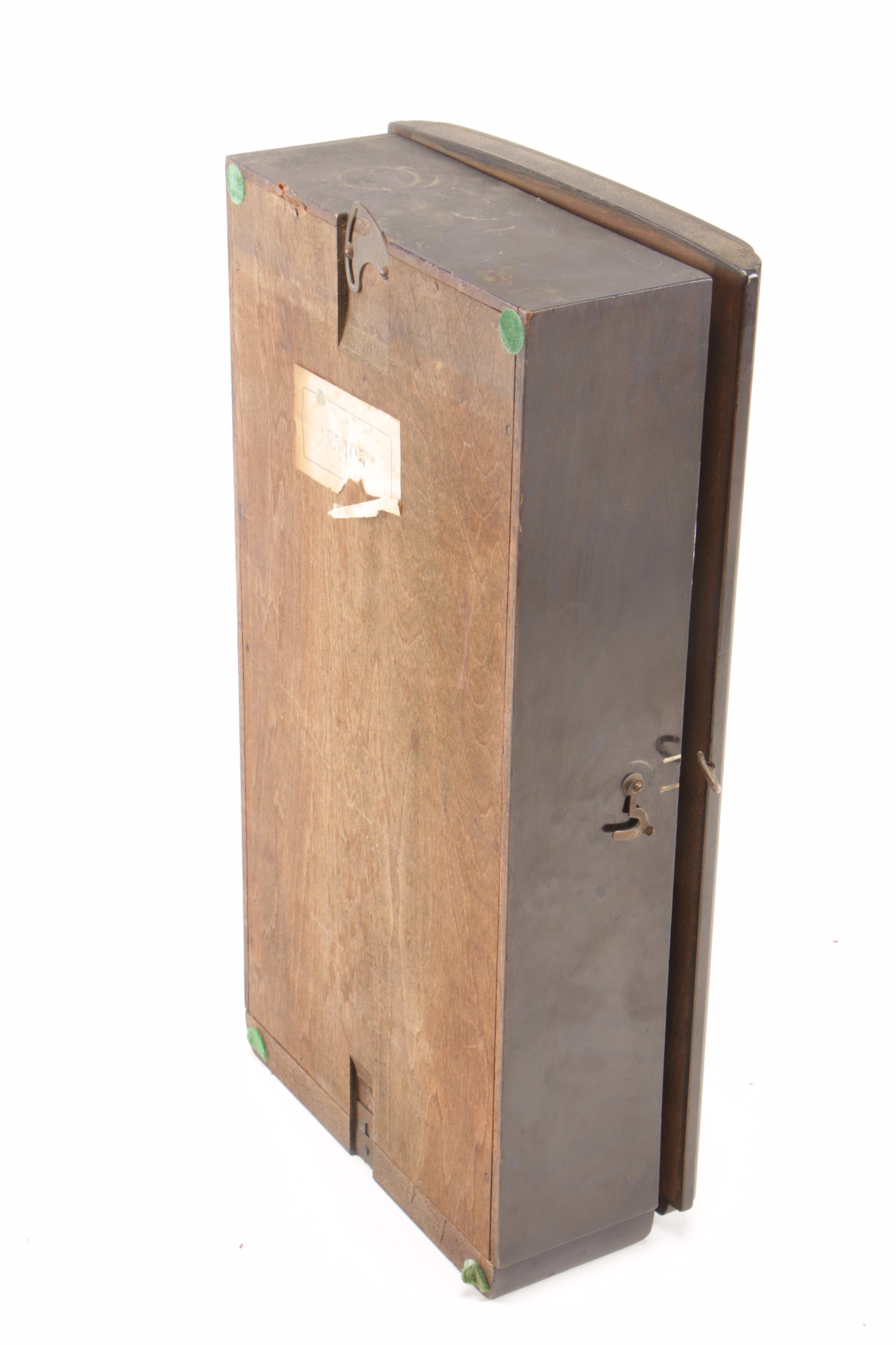 Aichi Tokei Japanese Super Eight Lacquered Thirty-Day Clock