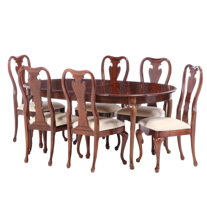 Thomasville Queen Anne Style Dining Set