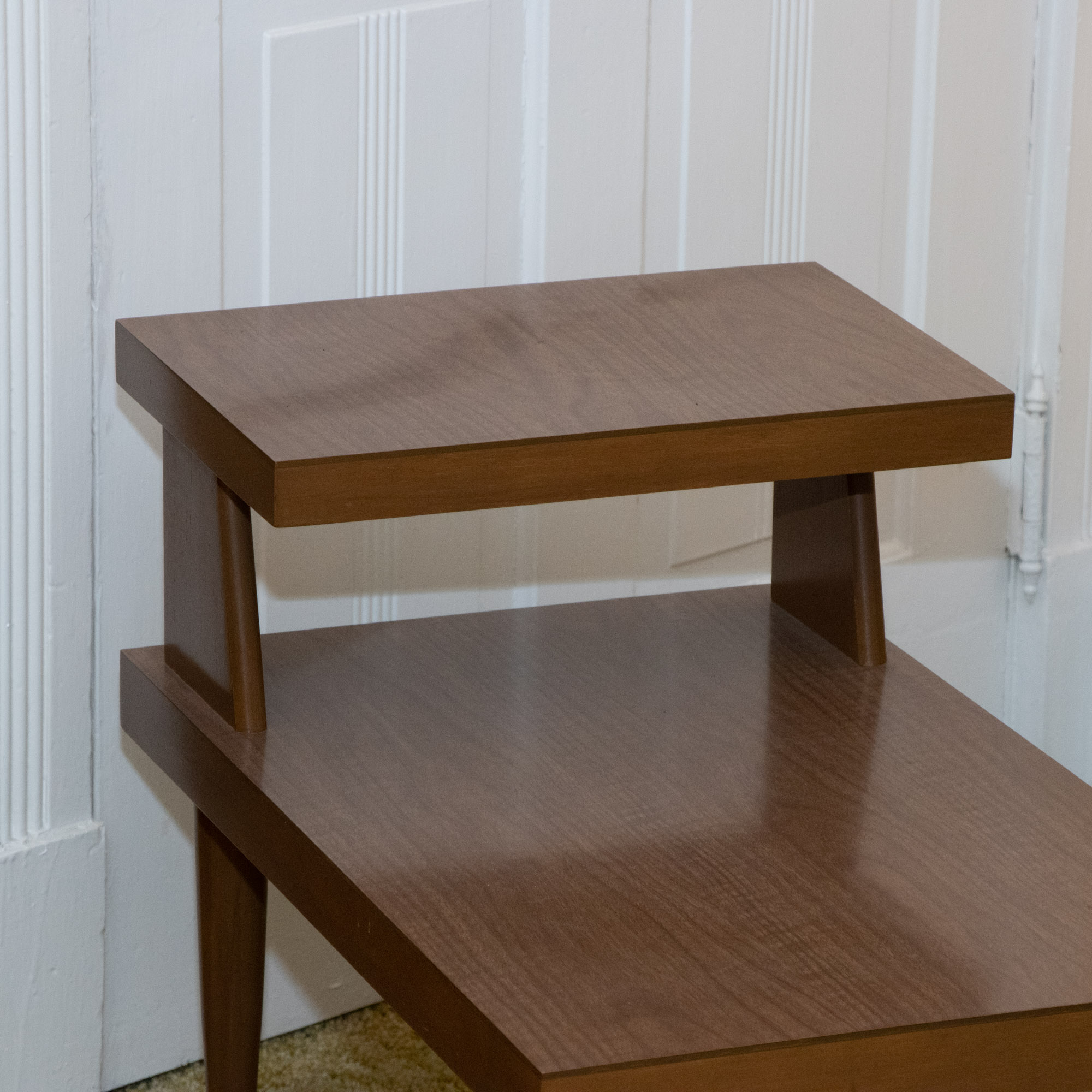 Mersman Mid Century Modern Laminate End Tables and Coffee Table