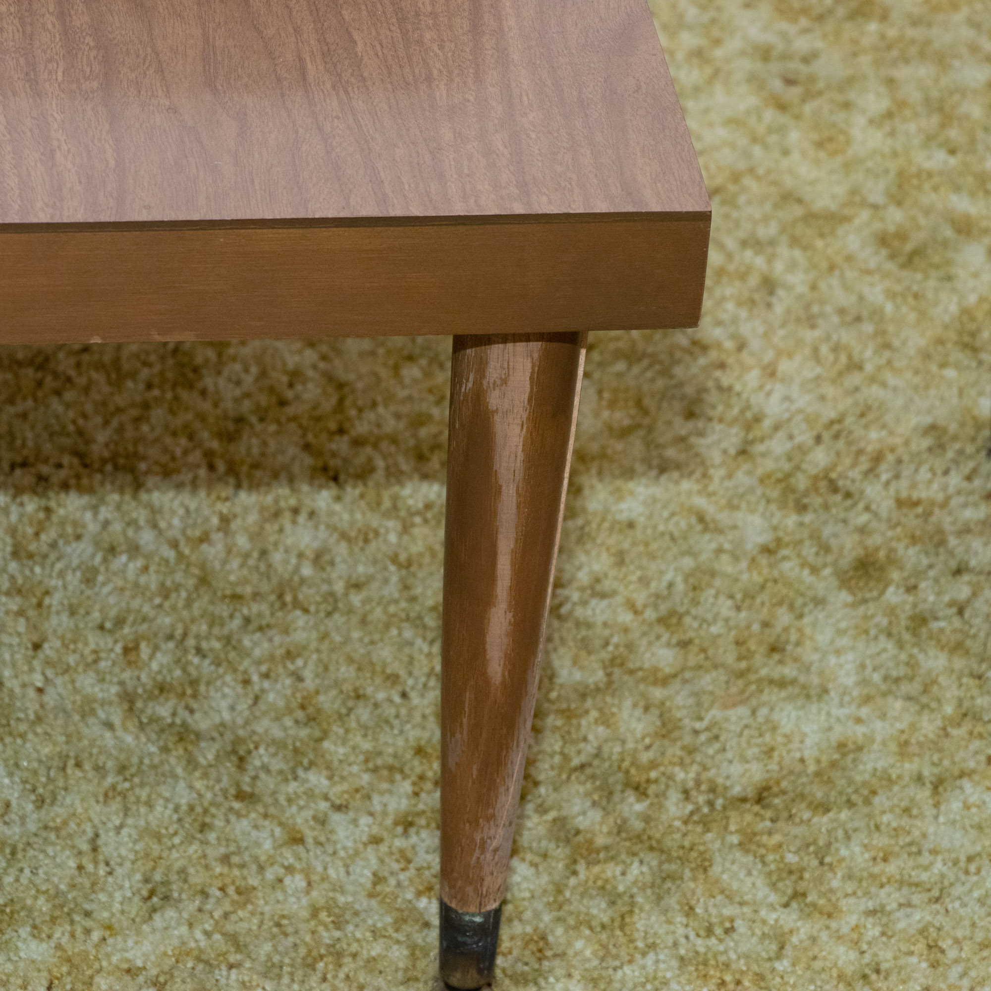 Mersman Mid Century Modern Laminate End Tables and Coffee Table