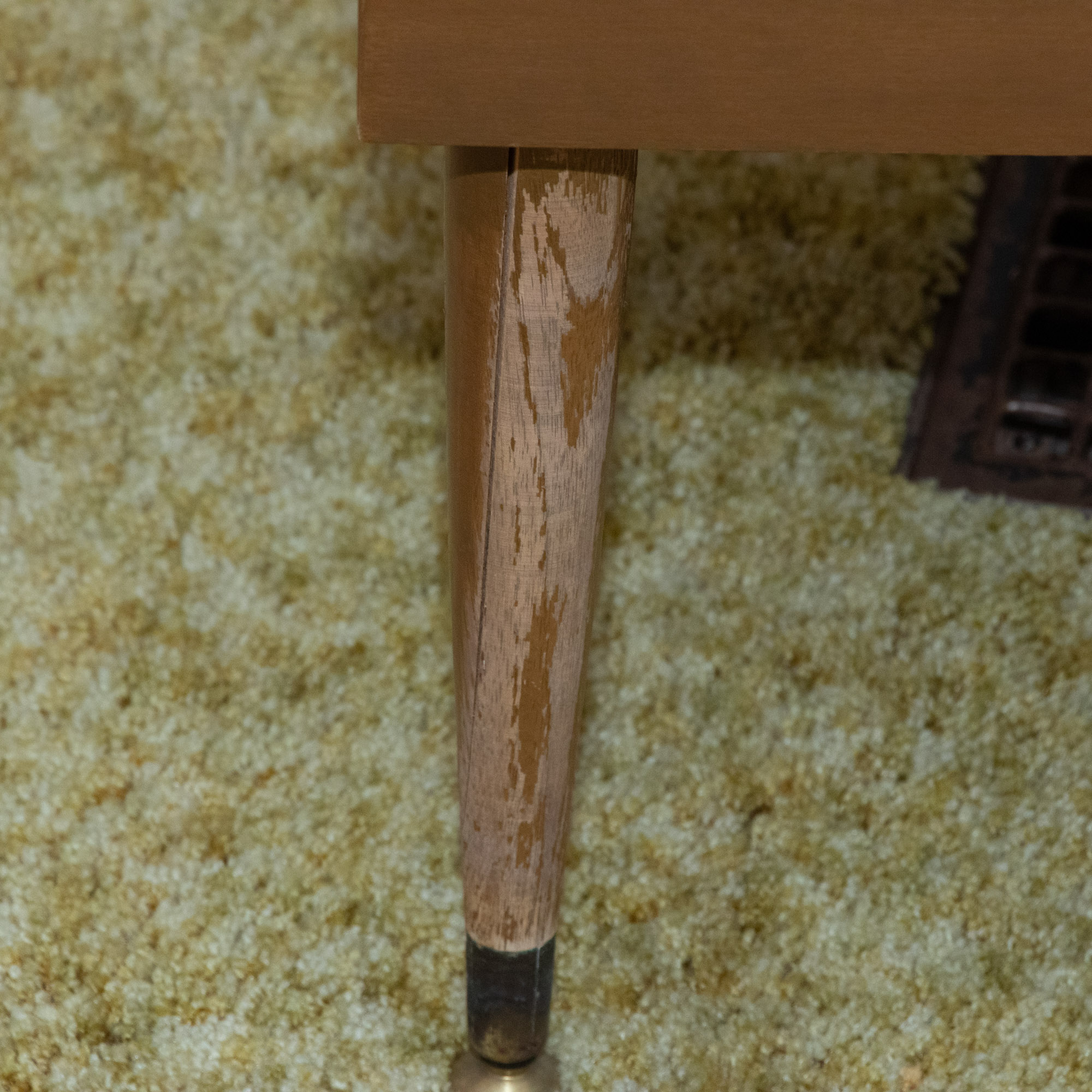 Mersman Mid Century Modern Laminate End Tables and Coffee Table