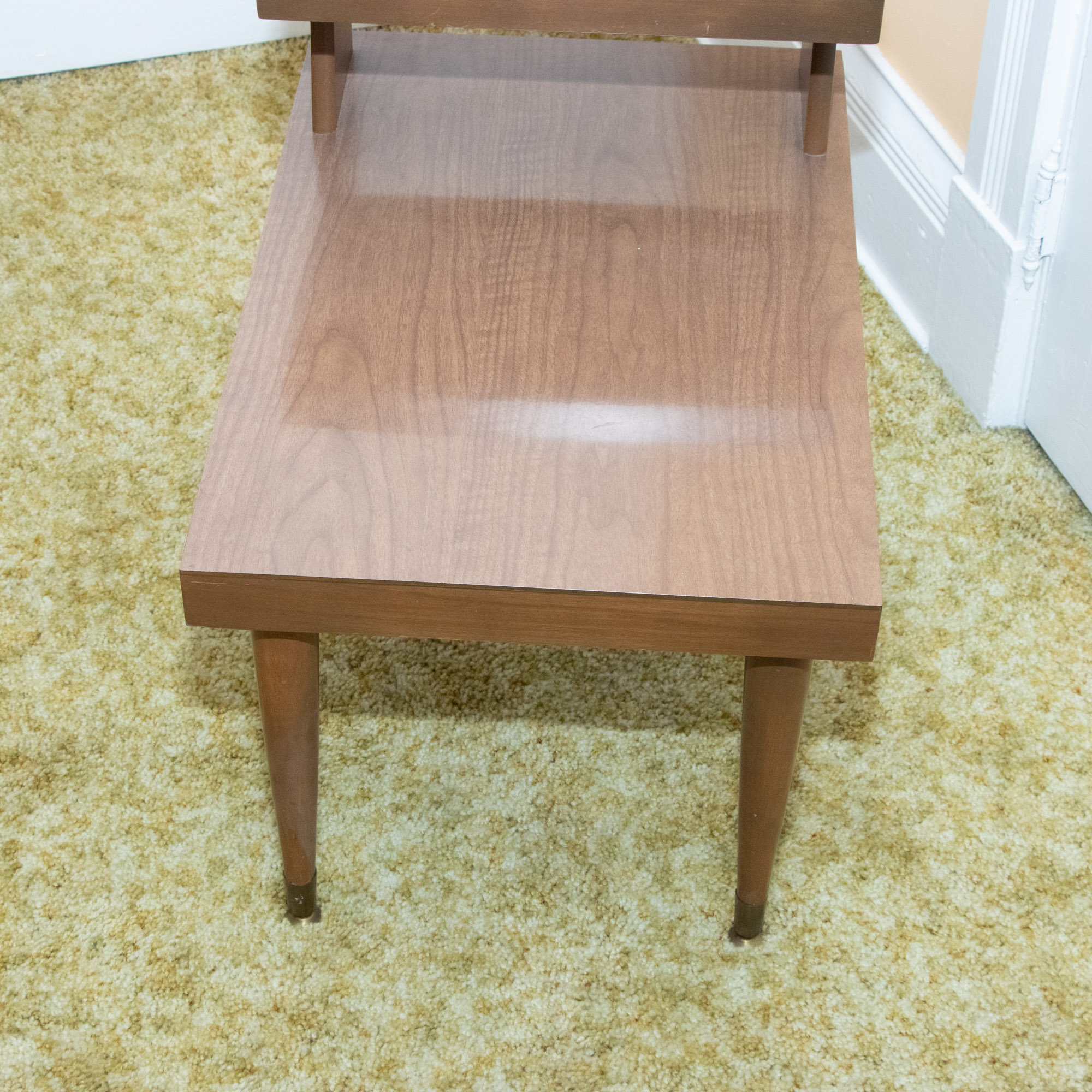 Mersman Mid Century Modern Laminate End Tables and Coffee Table