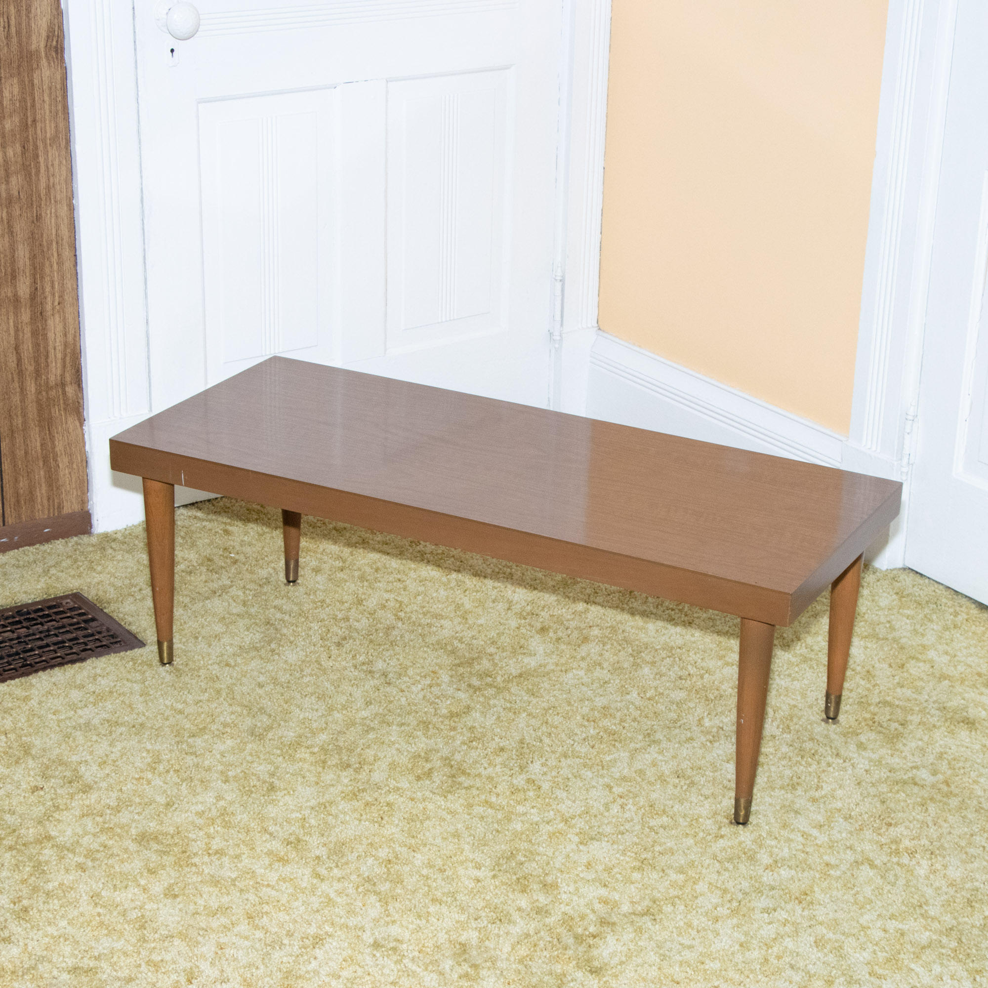 Mersman Mid Century Modern Laminate End Tables and Coffee Table