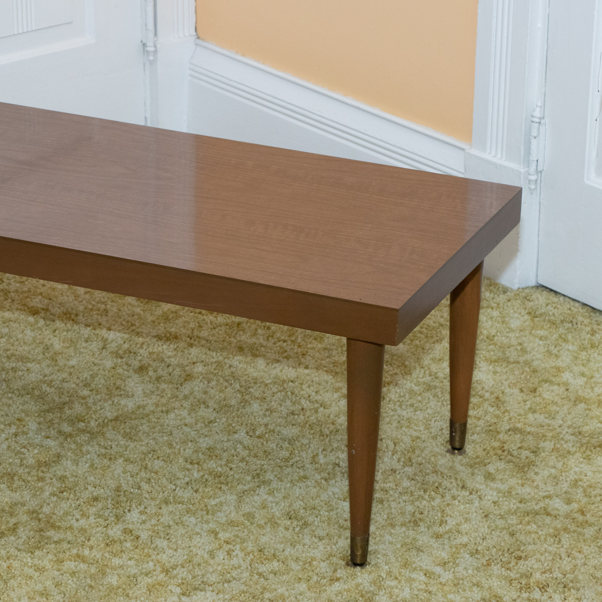 Mersman Mid Century Modern Laminate End Tables and Coffee Table