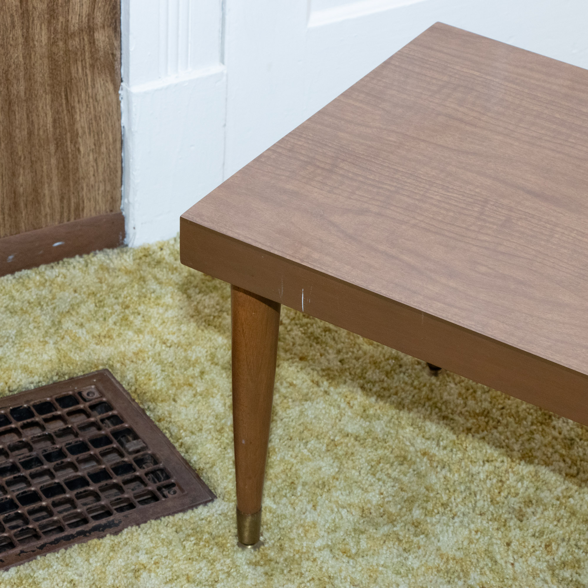 Mersman Mid Century Modern Laminate End Tables and Coffee Table