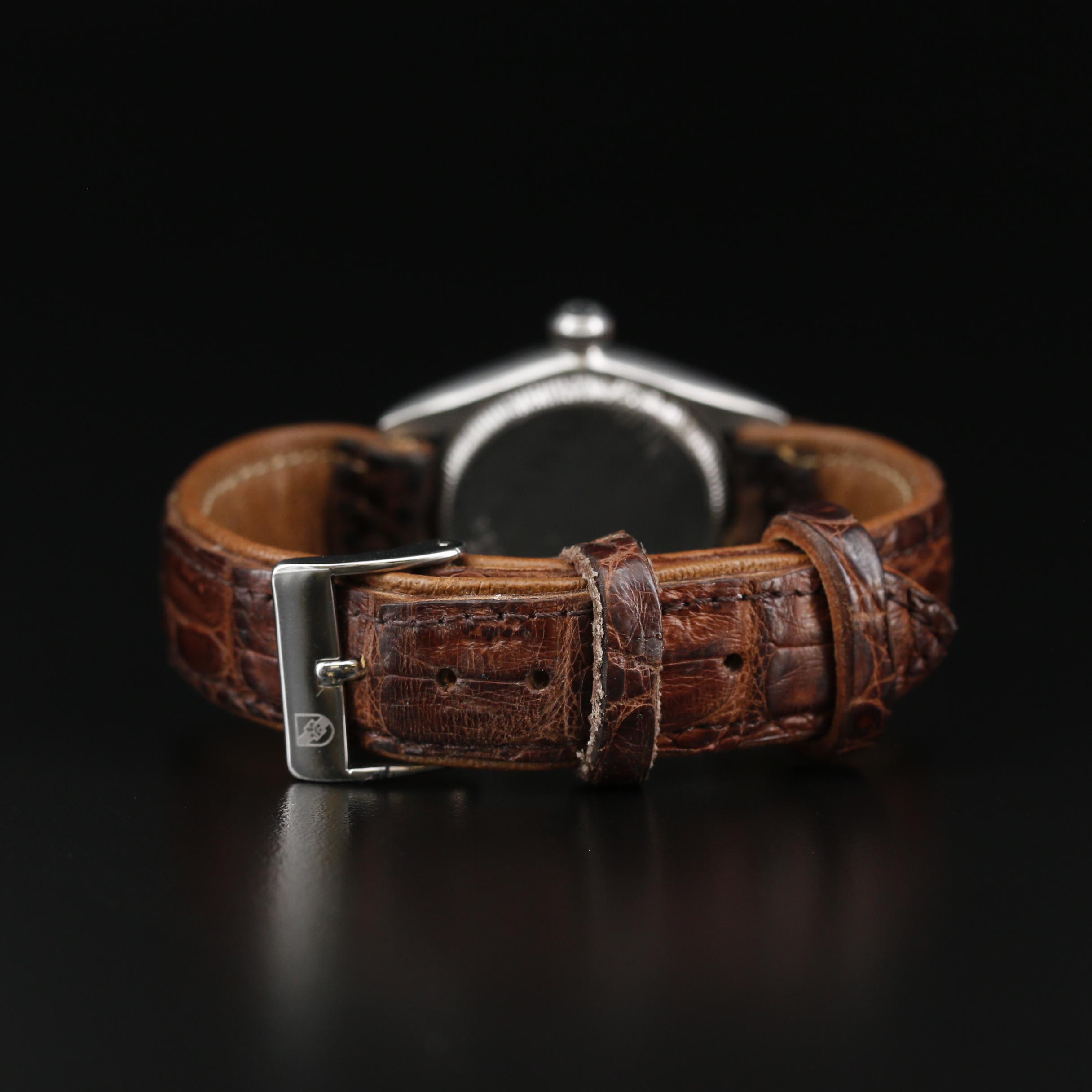 1941 Rolex Oyster Royal Tropical Dial Stainless Steel Stem Wind Watch