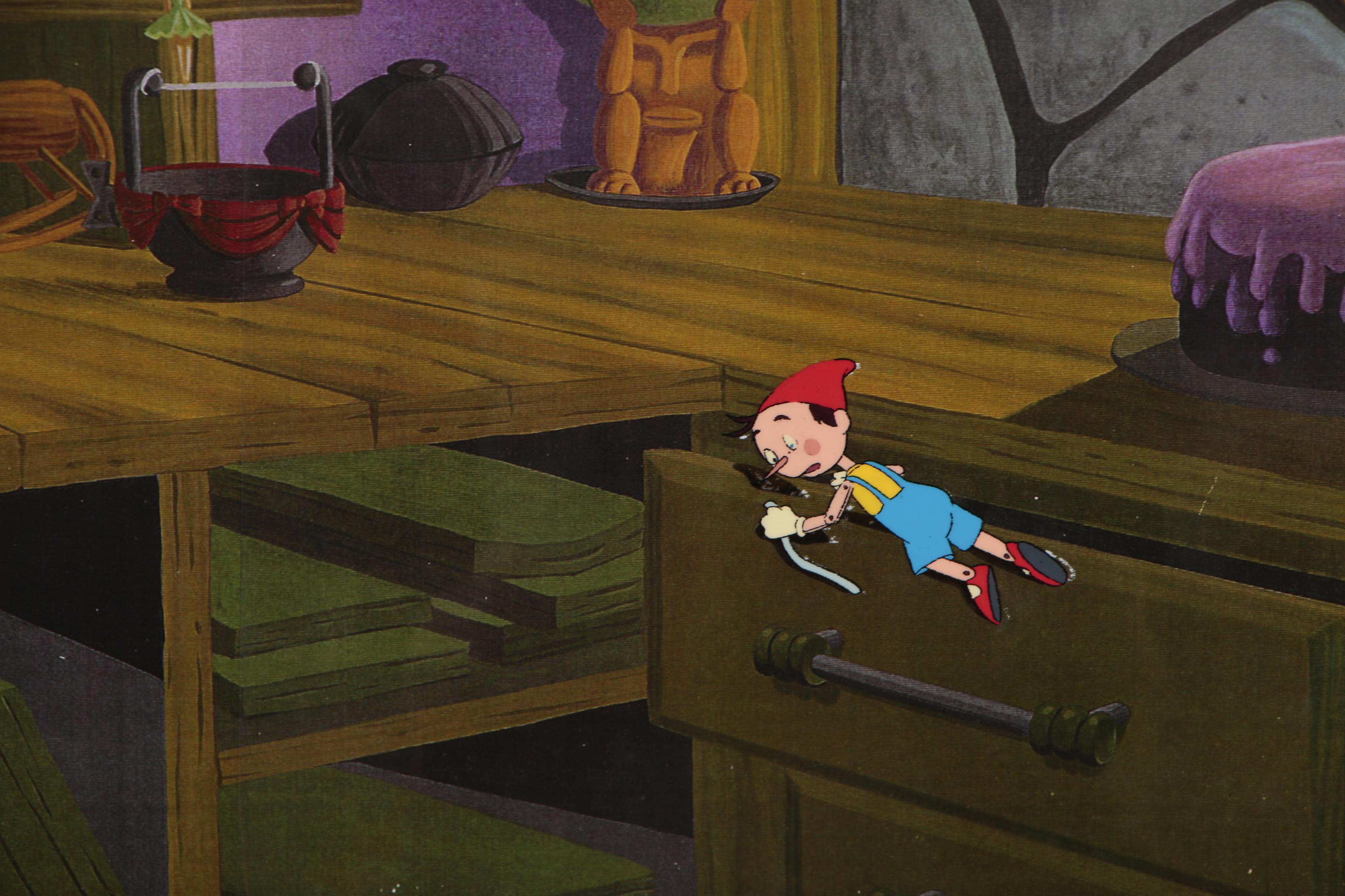 Golden Films "Pinocchio" Production Cels, 1992