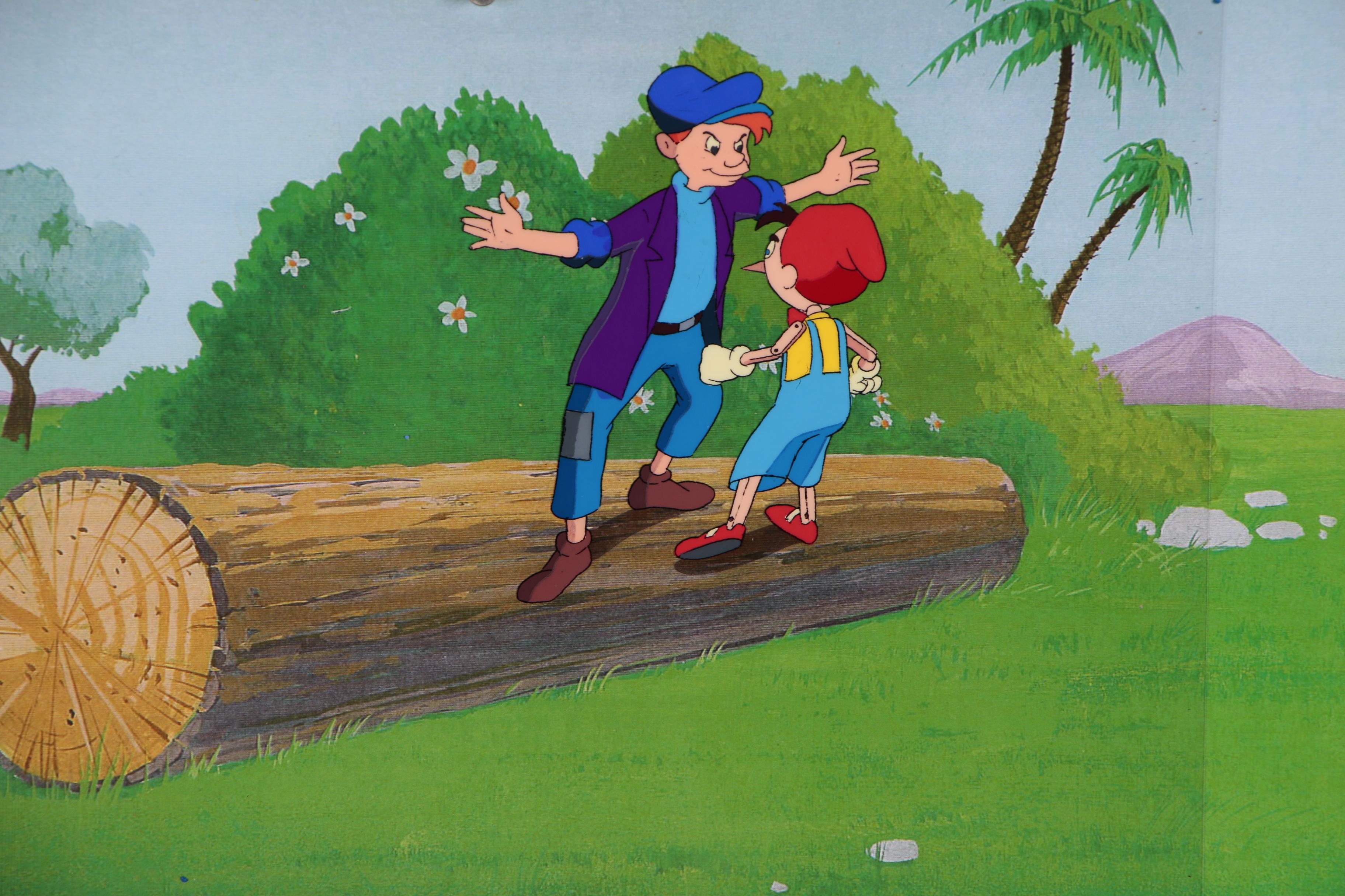 Golden Films "Pinocchio" Production Cels, 1992