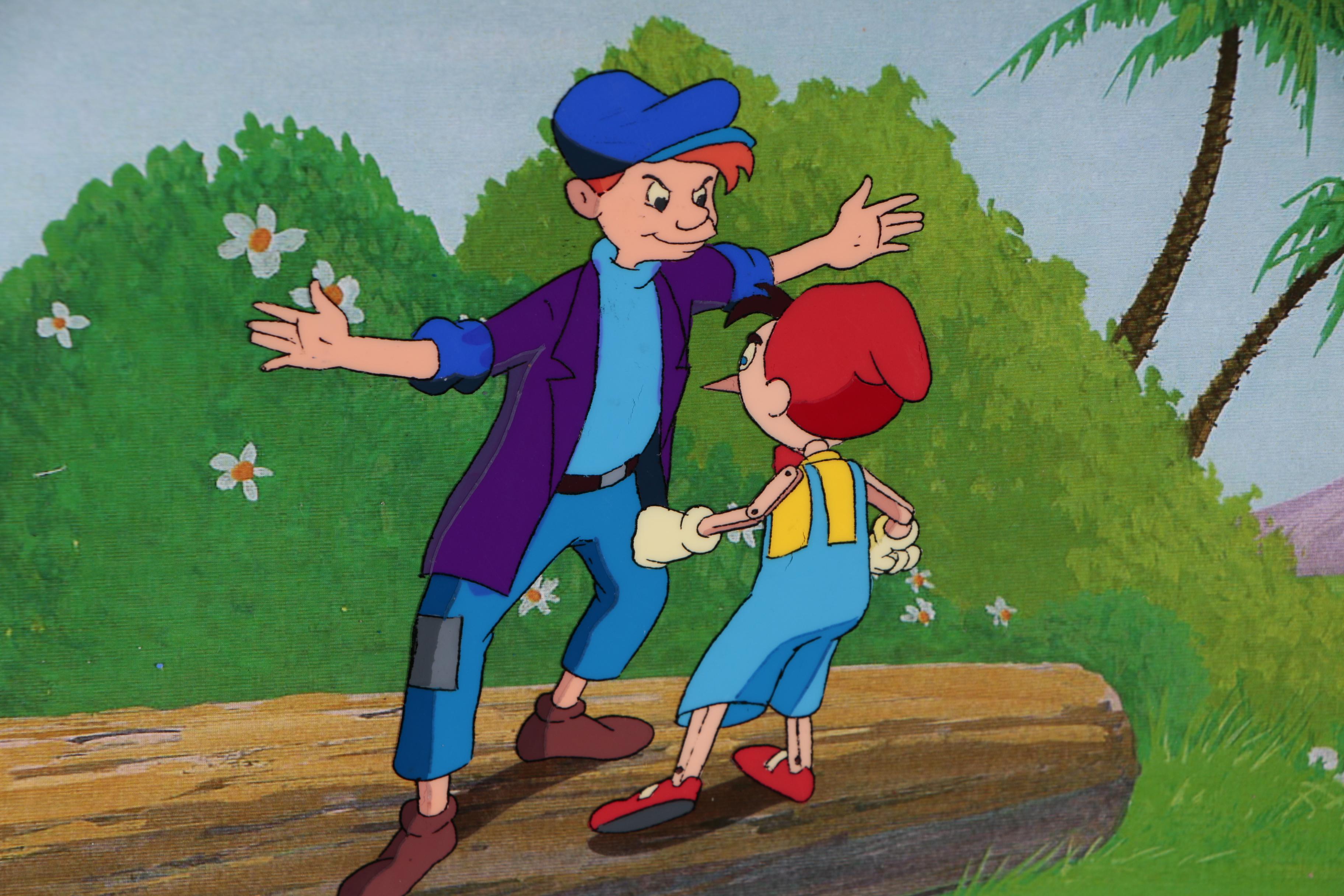 Golden Films "Pinocchio" Production Cels, 1992