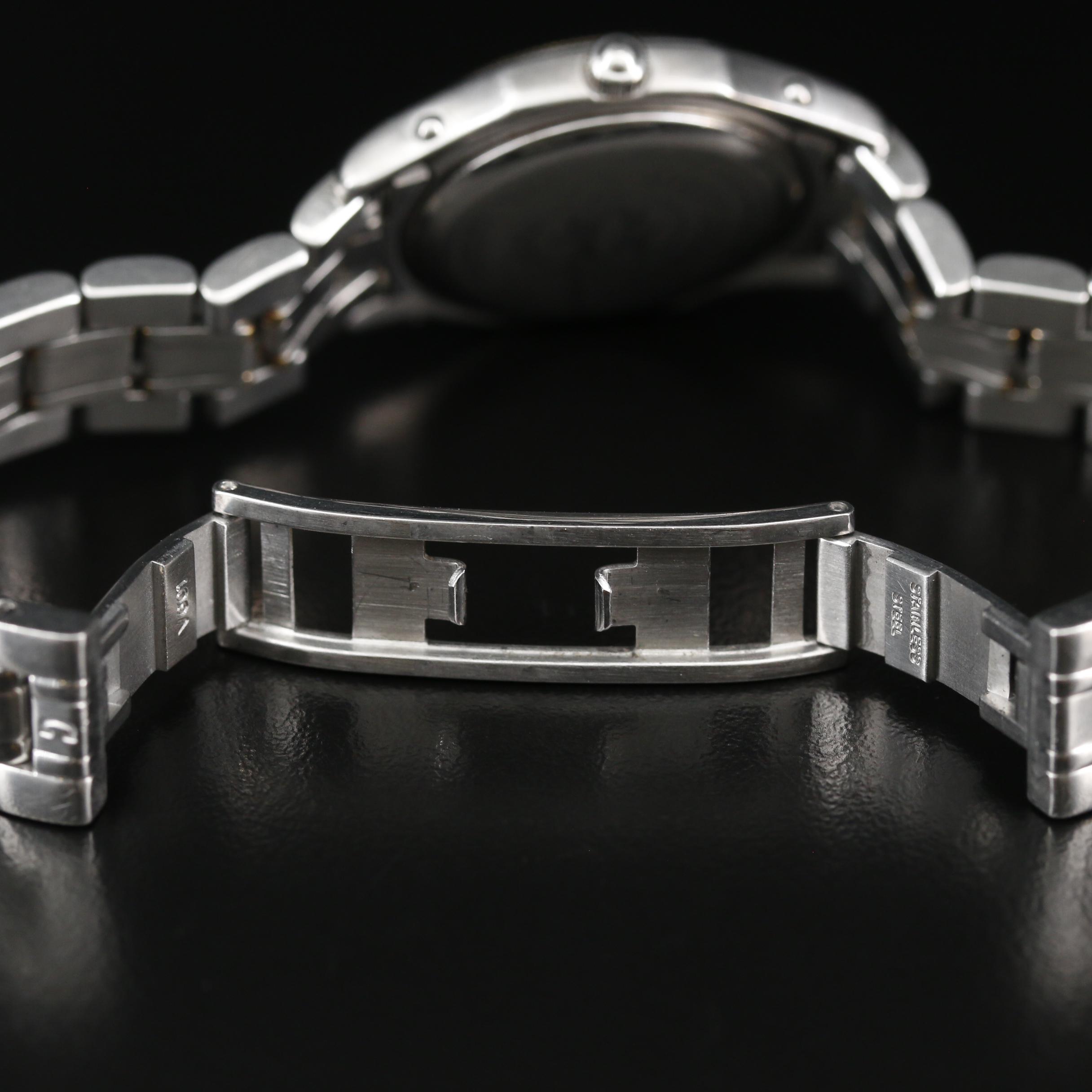 Concord Steeplechase 18K Gold and Stainless Steel Quartz Watch