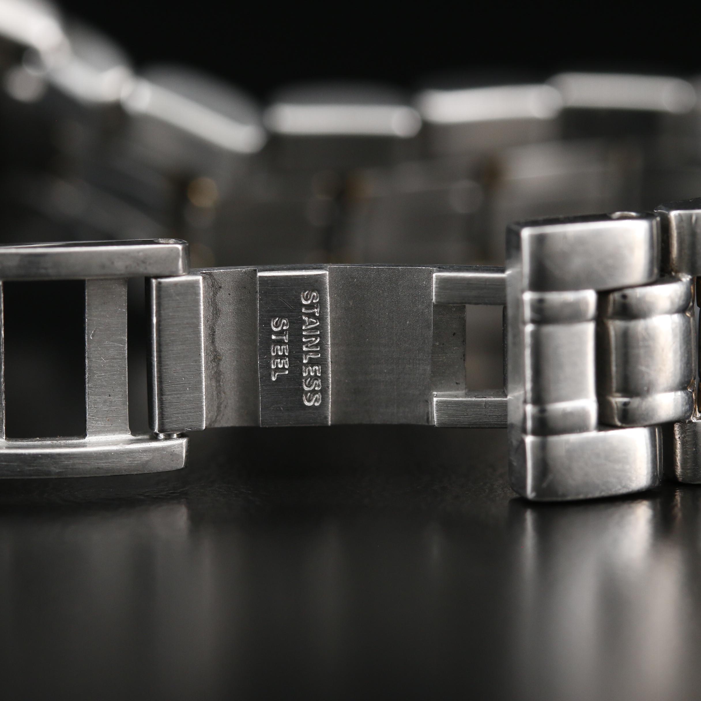 Concord Steeplechase 18K Gold and Stainless Steel Quartz Watch