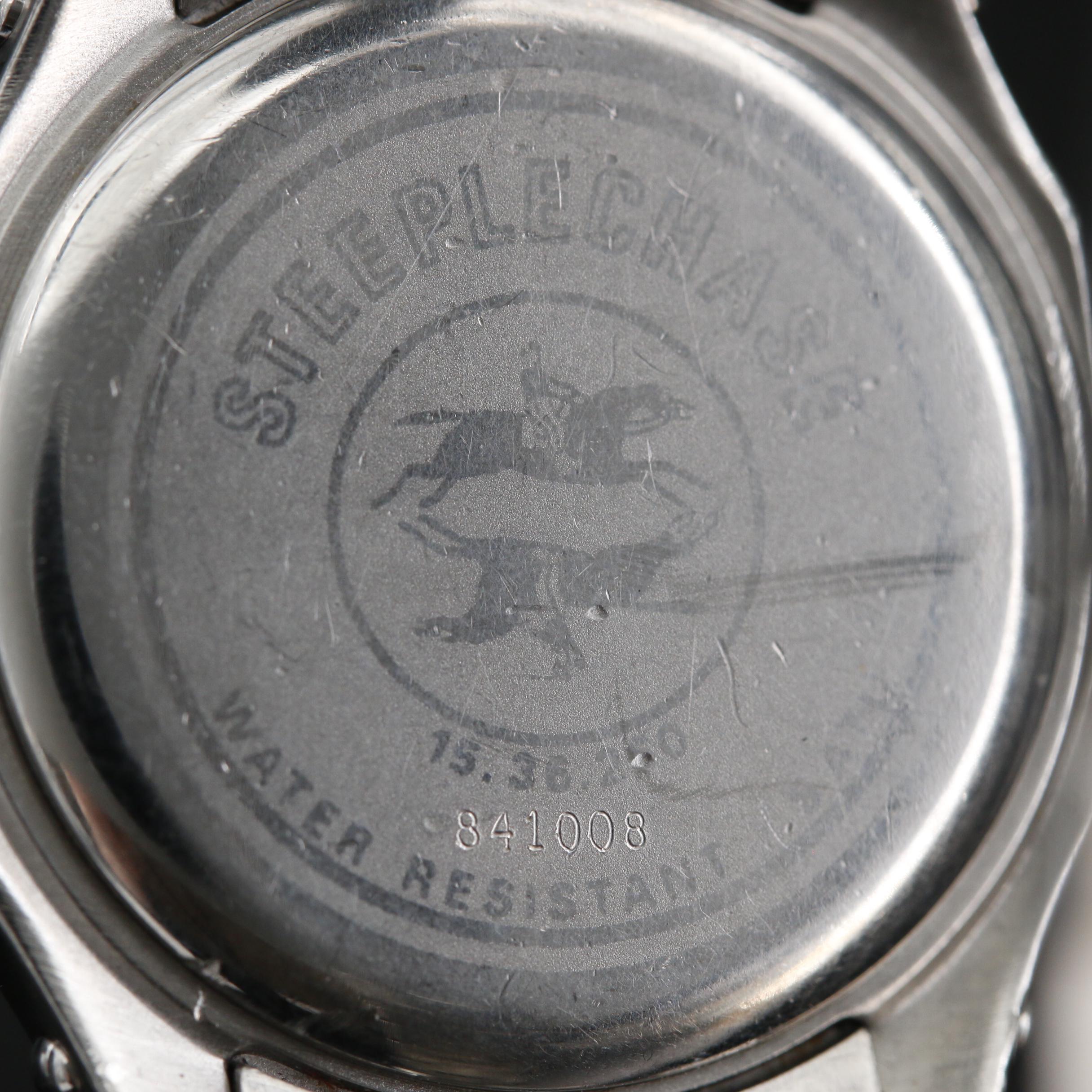 Concord Steeplechase 18K Gold and Stainless Steel Quartz Watch