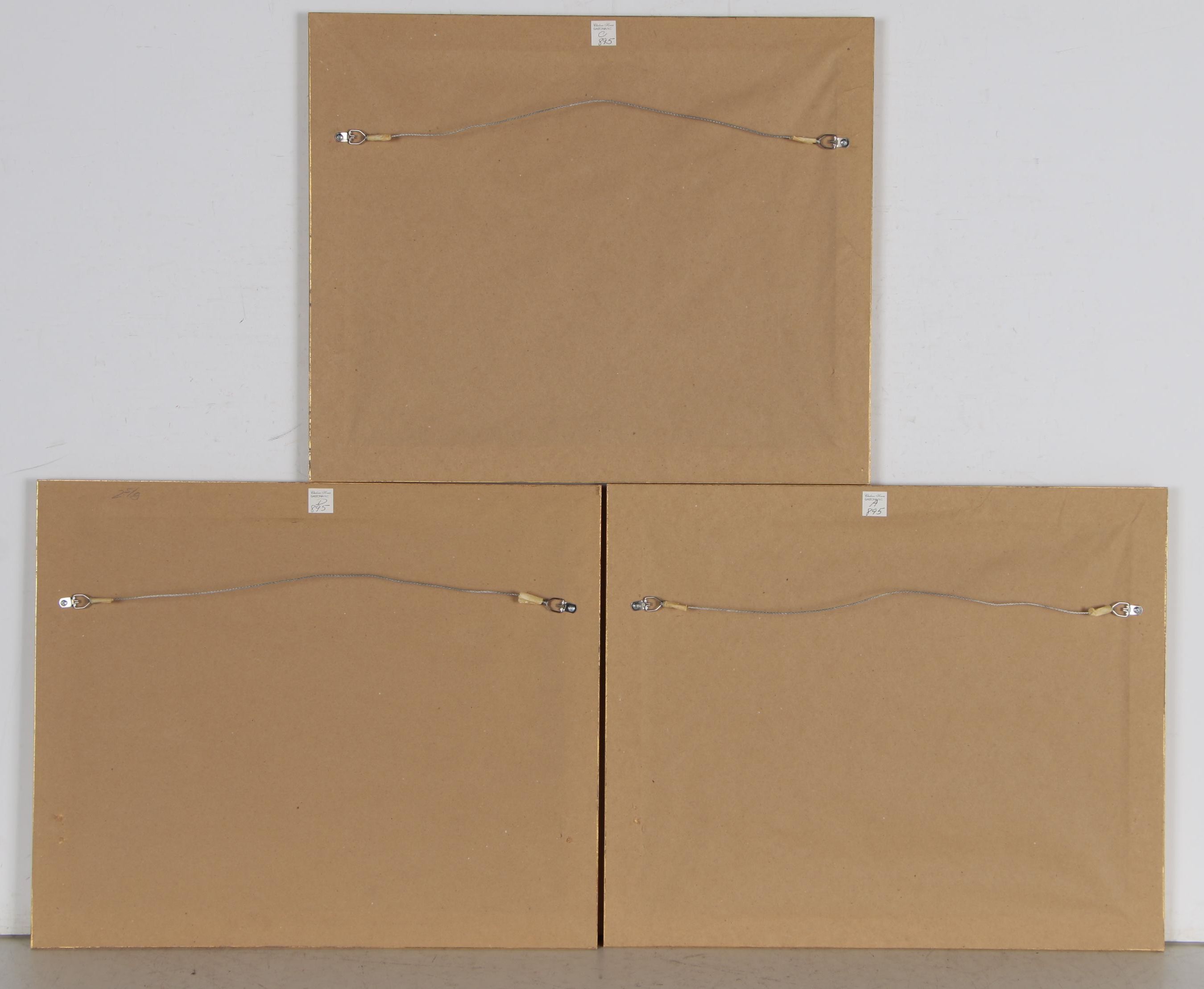 Gouache Still Life Paintings with Birds, 20th Century