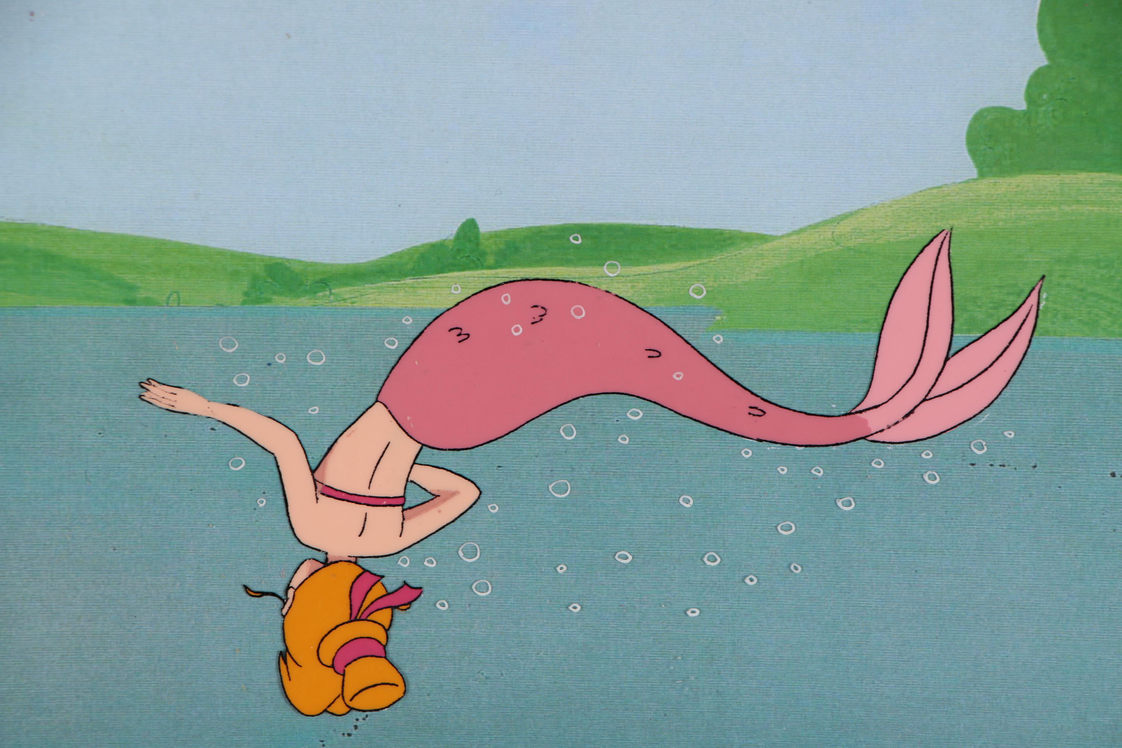 Golden Films "The Little Mermaid" Production Cels, 1992
