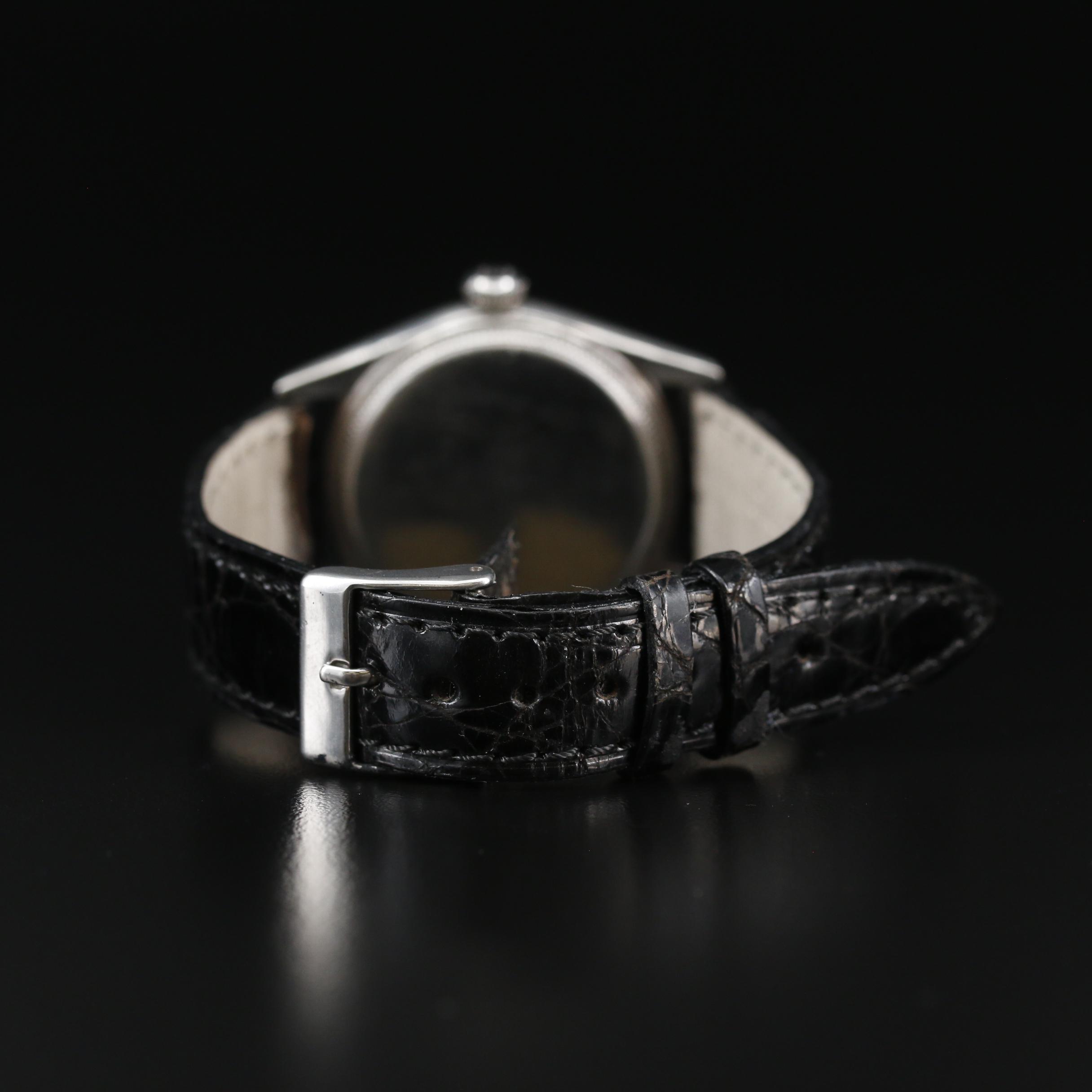 1945 Rolex Oyster Stainless Steel Stem Wind Watch