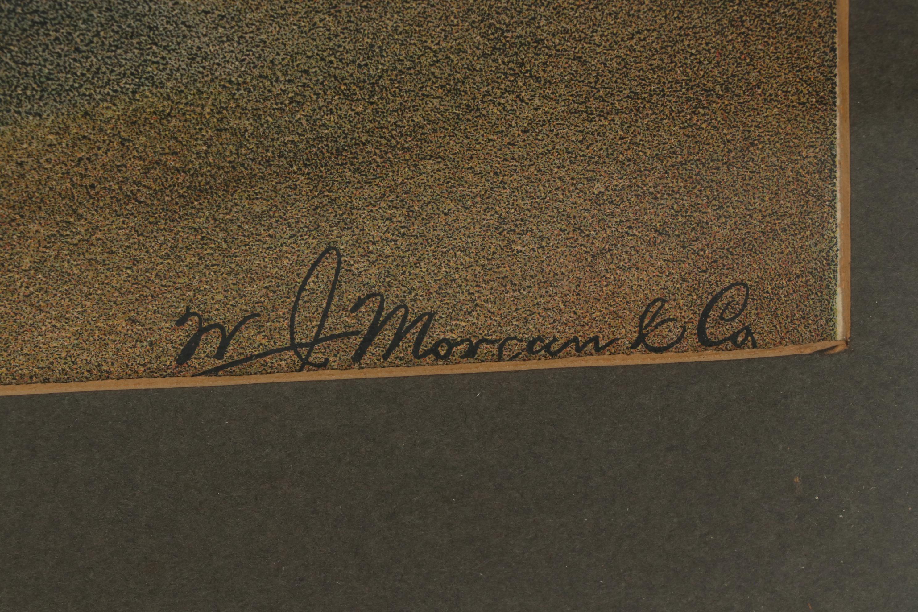 Chromolithograph after Rosa Bonheur "The Horse Fair", Late 19th Century