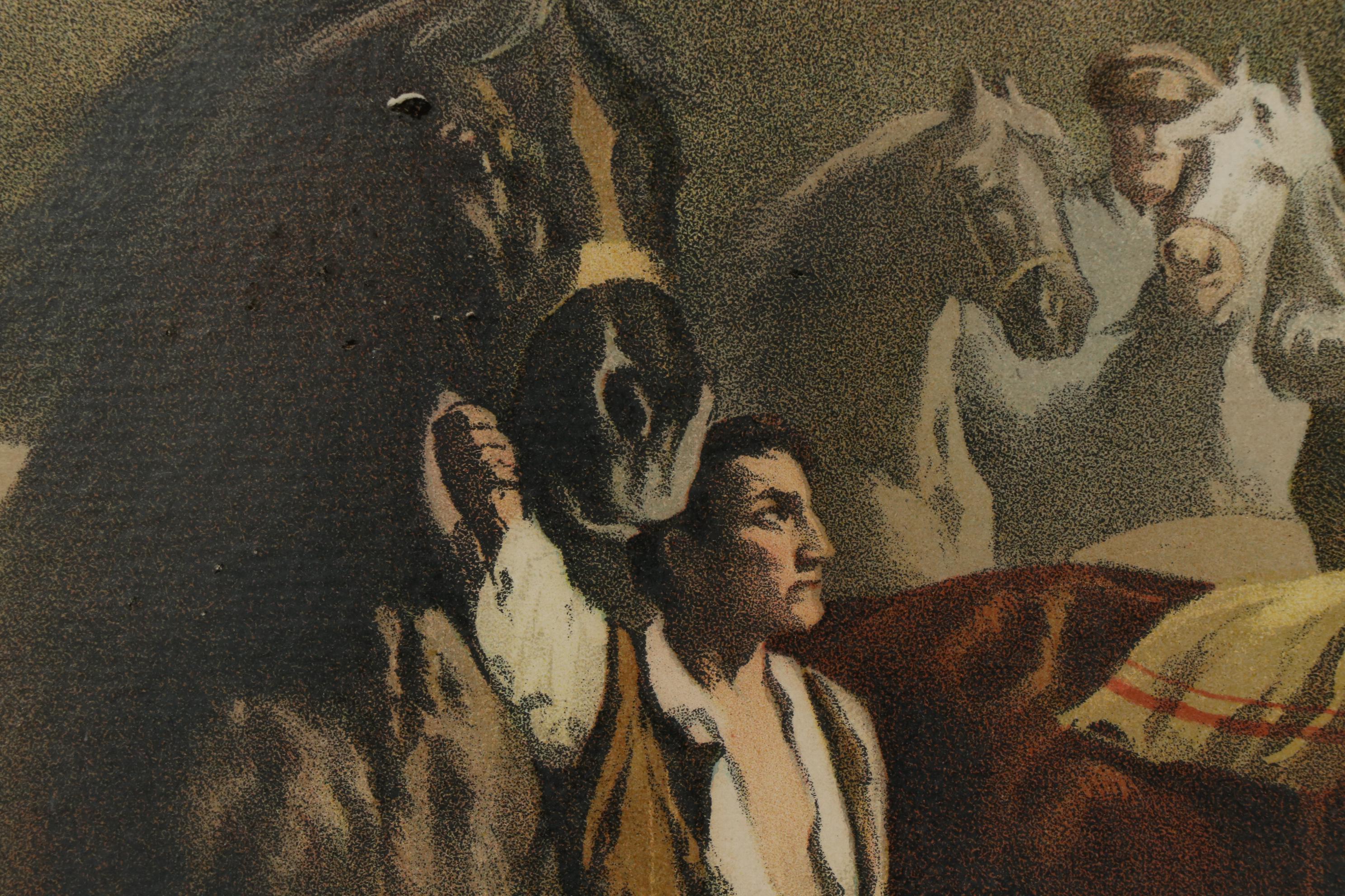 Chromolithograph after Rosa Bonheur "The Horse Fair", Late 19th Century