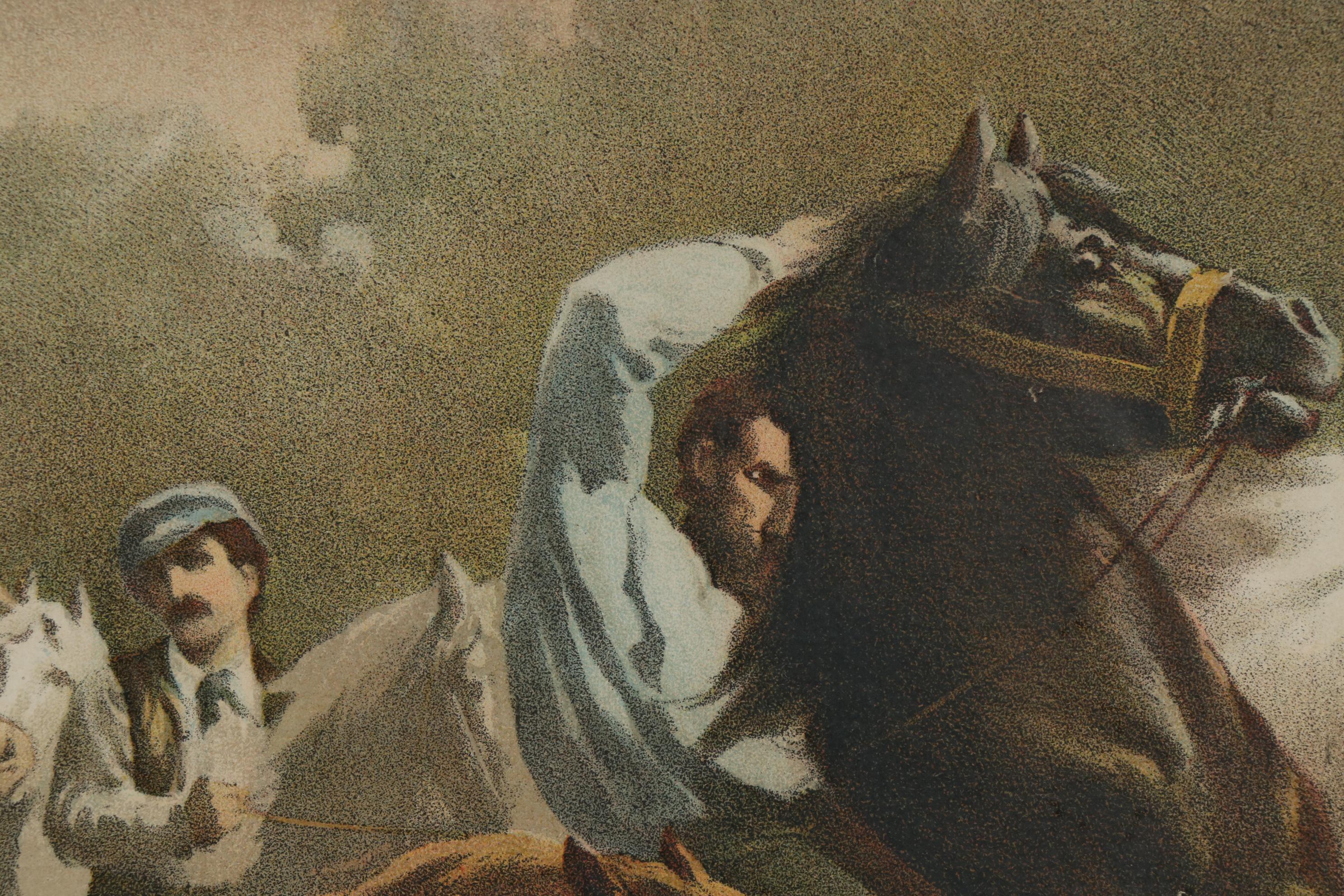 Chromolithograph after Rosa Bonheur "The Horse Fair", Late 19th Century