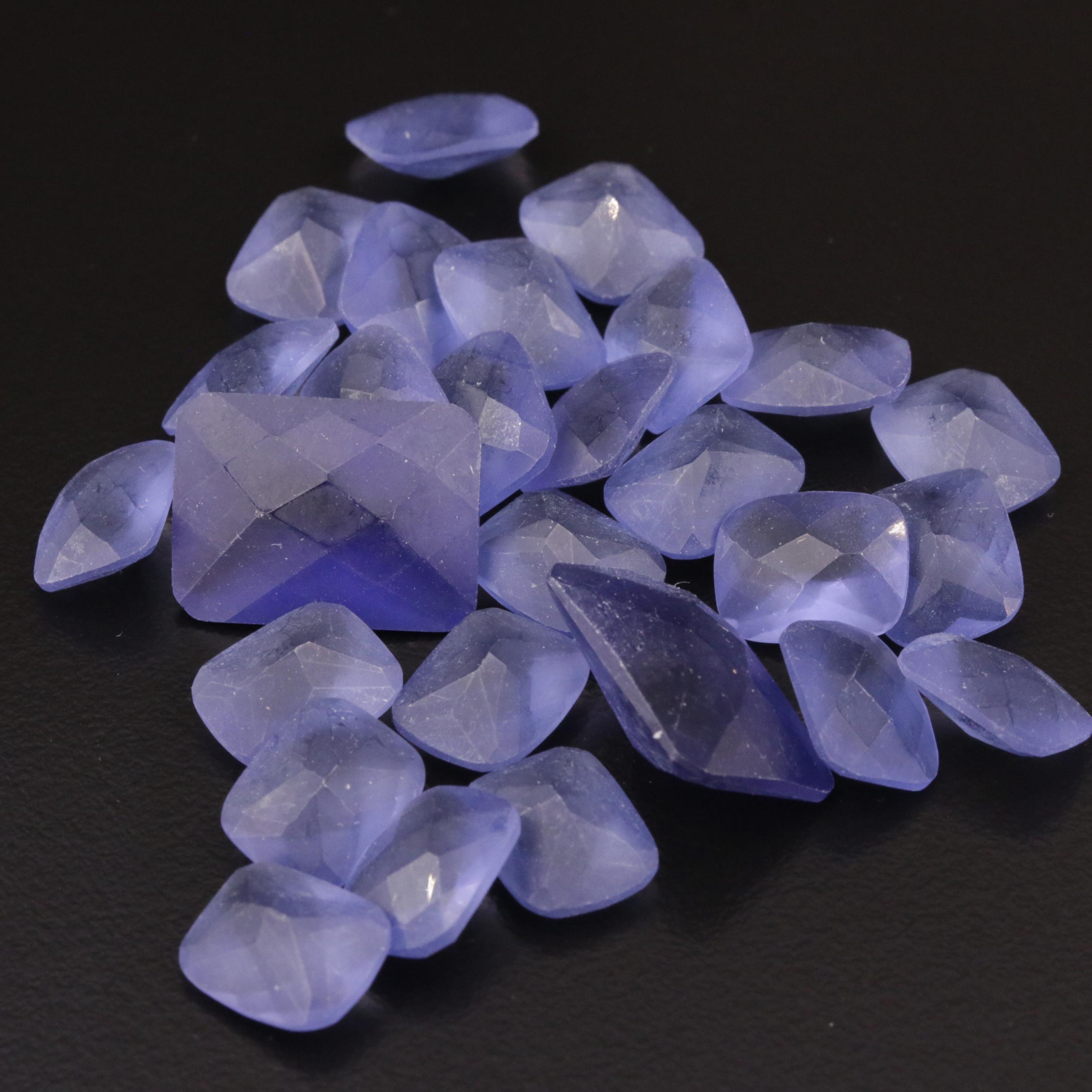 Loose Faceted Glass Assortment