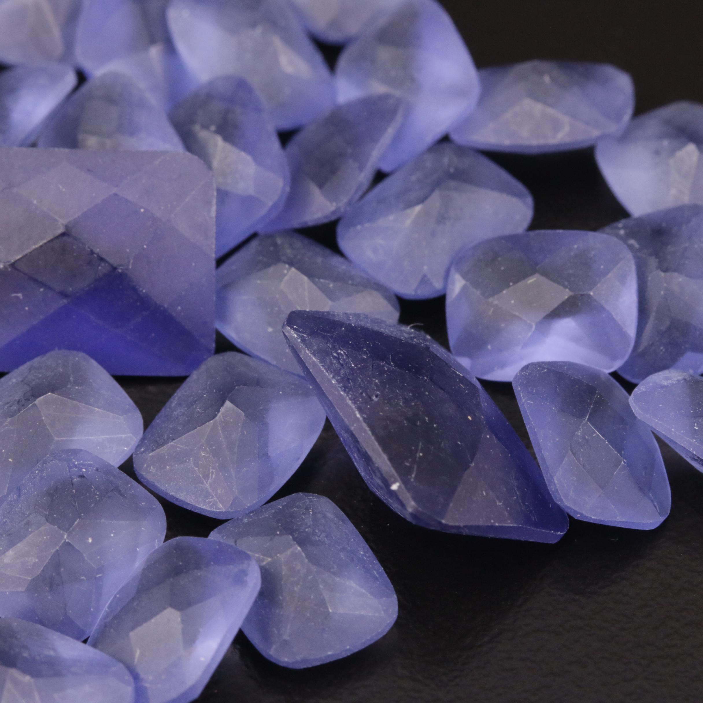 Loose Faceted Glass Assortment