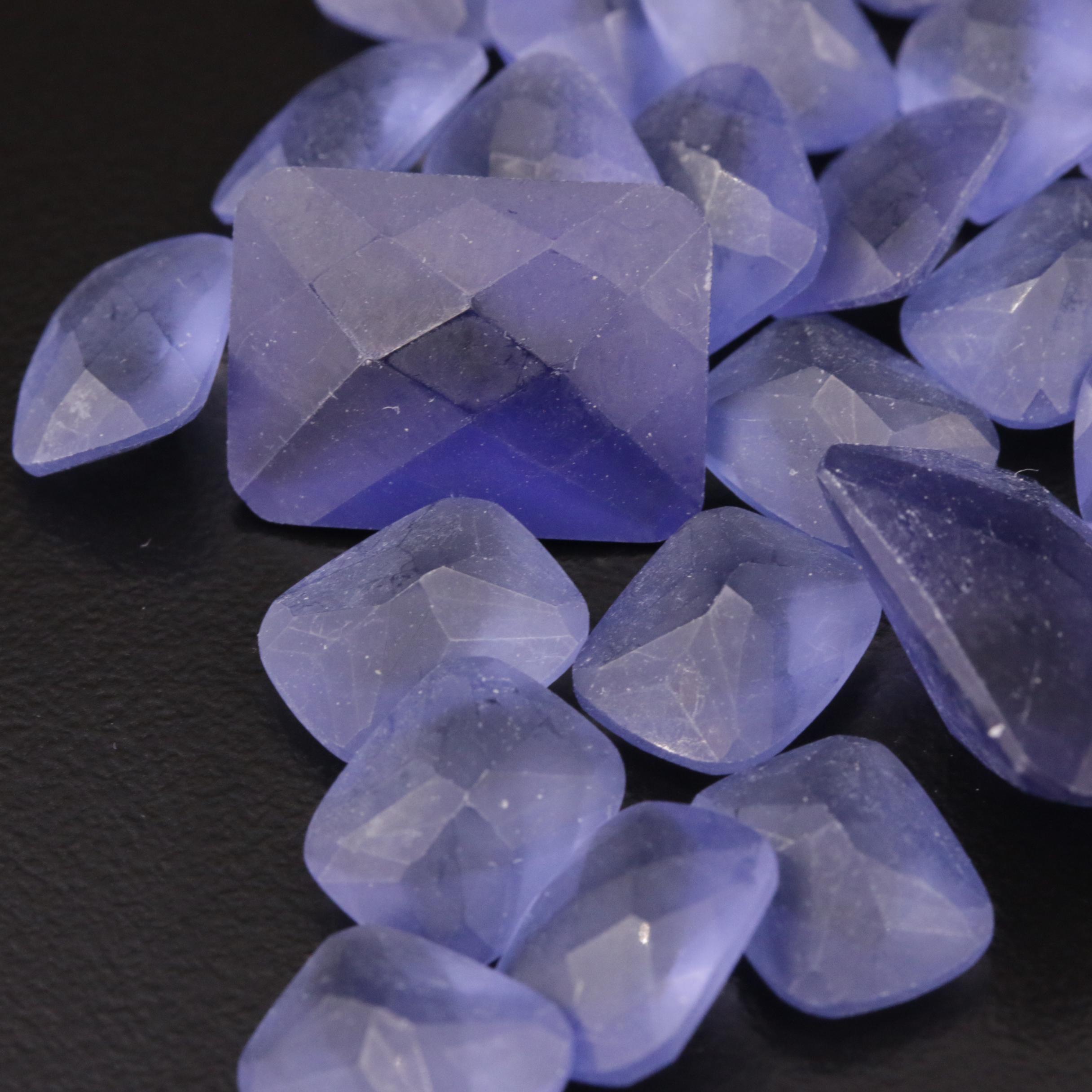 Loose Faceted Glass Assortment