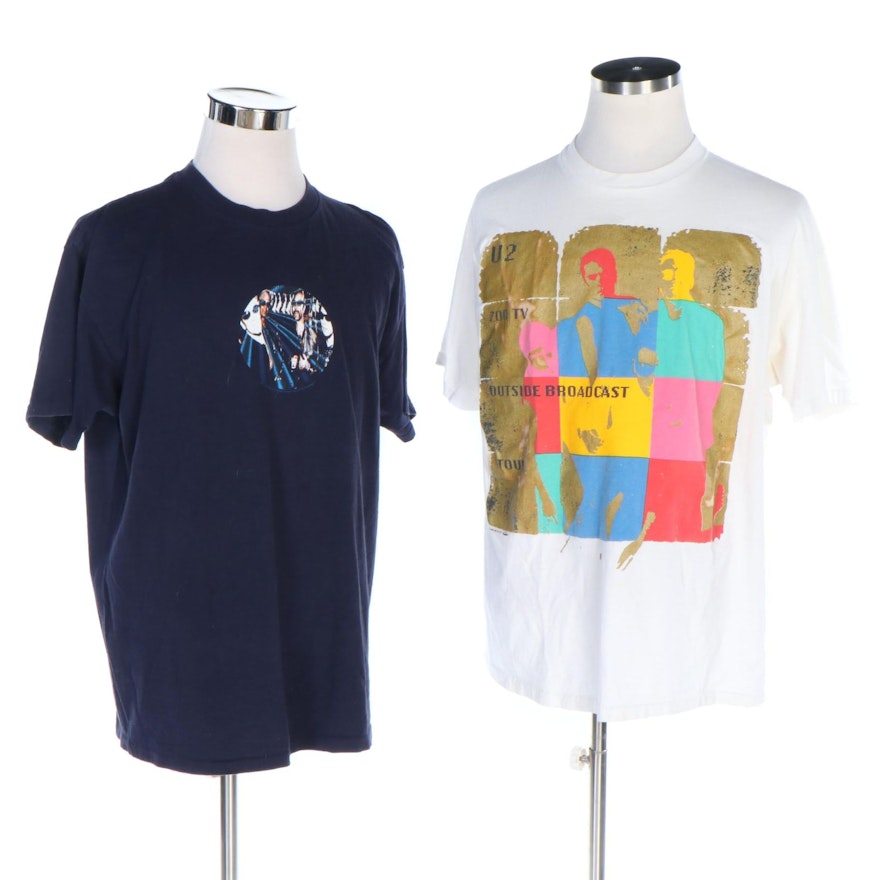 U2 Discothèque and Zoo TV Outside Broadcast Tour T-Shirts