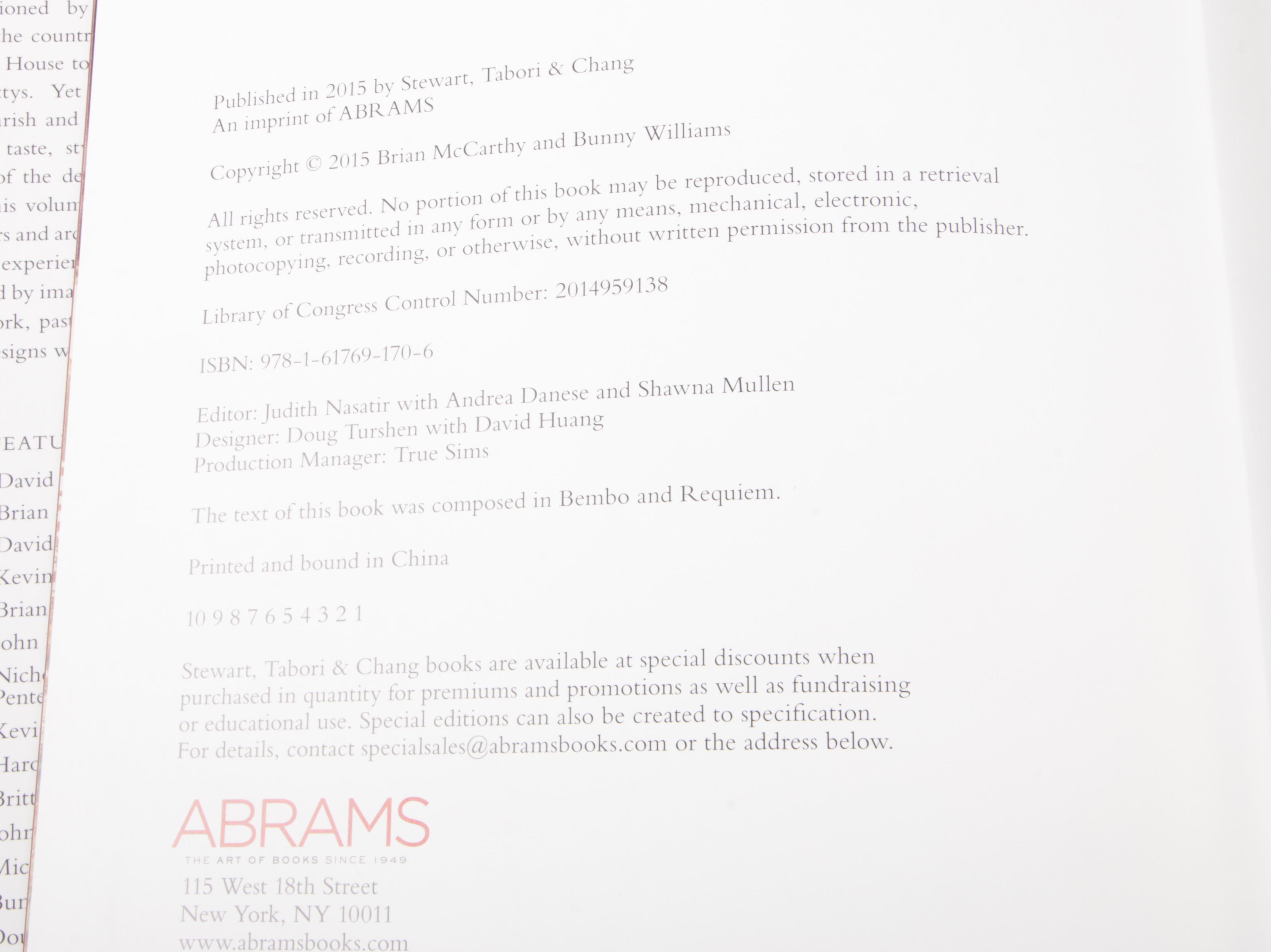 First Printing "Parish-Hadley Tree of Life", Iconic Interior Design