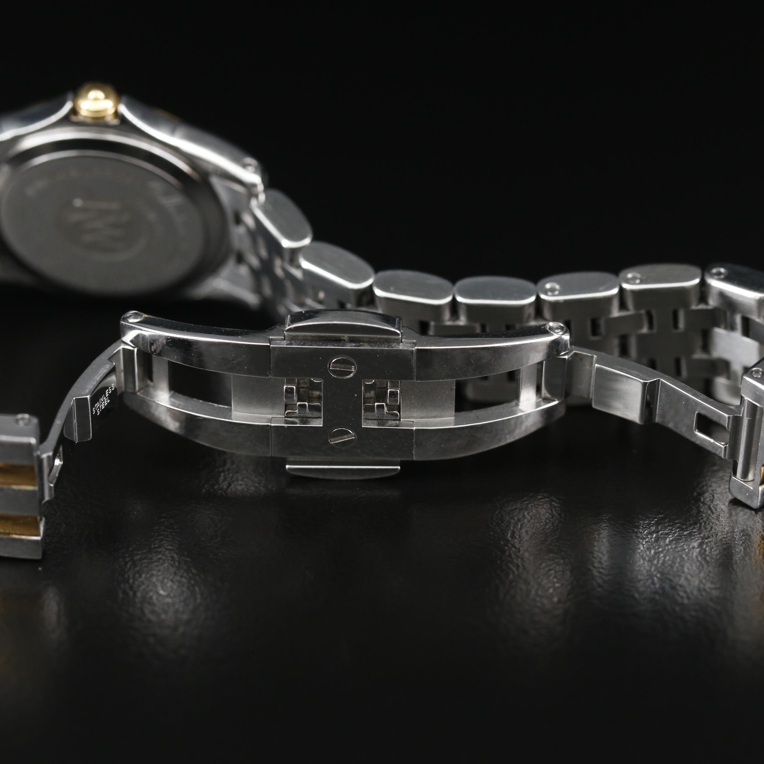 Raymond Weil Tango 18K Gold Plate and Stainless Steel with Diamond Dial Watch