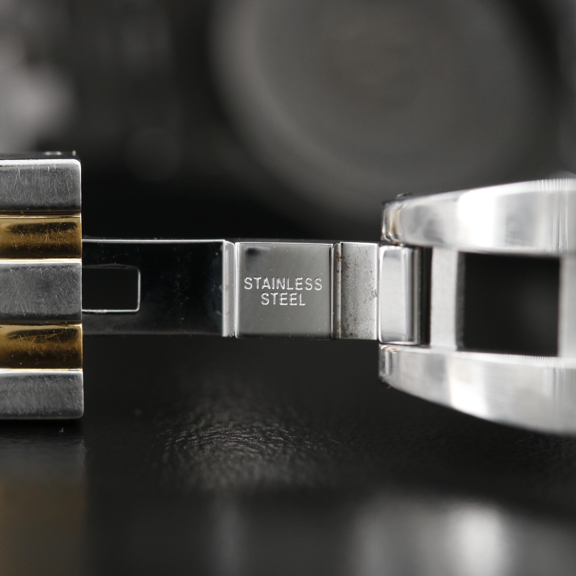 Raymond Weil Tango 18K Gold Plate and Stainless Steel with Diamond Dial Watch