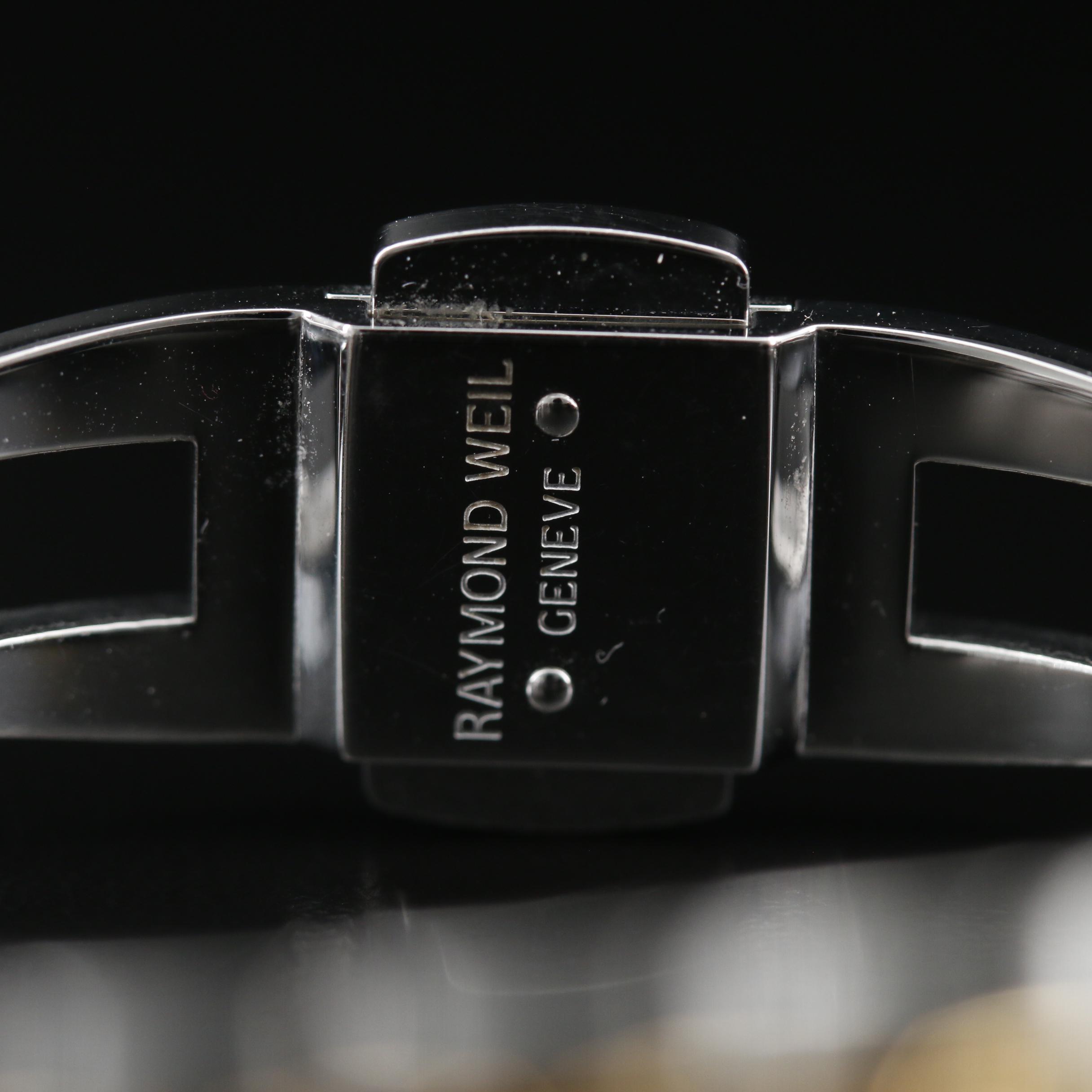 Raymond Weil Tango 18K Gold Plate and Stainless Steel with Diamond Dial Watch