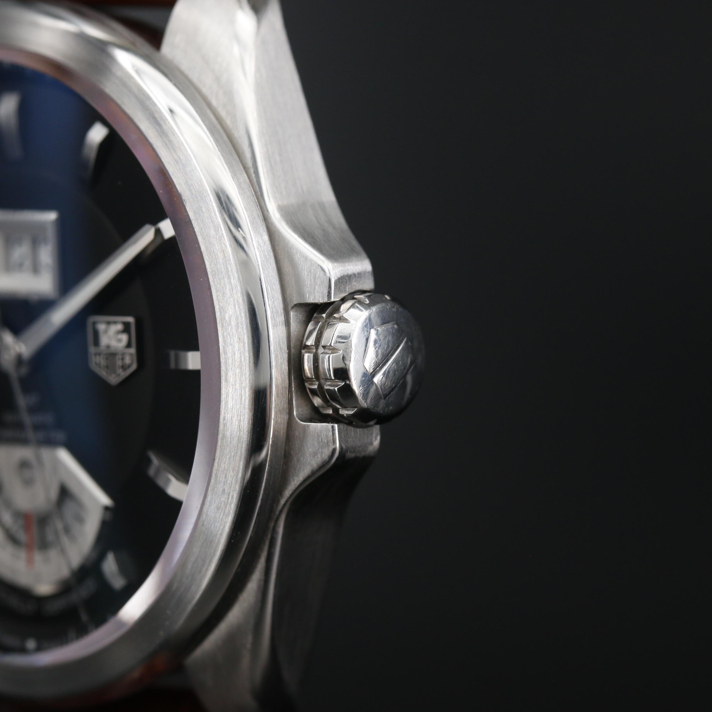 TAG Heuer Grand Carrera Calibre 8 GMT Stainless Steel Automatic Watch