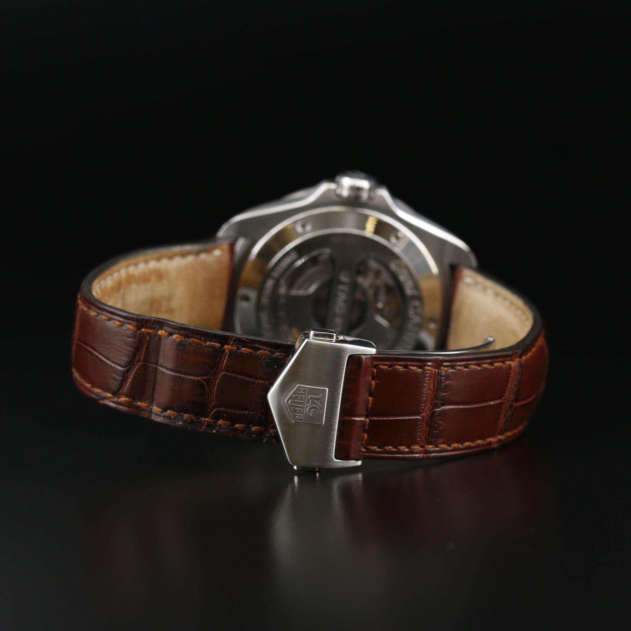 TAG Heuer Grand Carrera Calibre 8 GMT Stainless Steel Automatic Watch