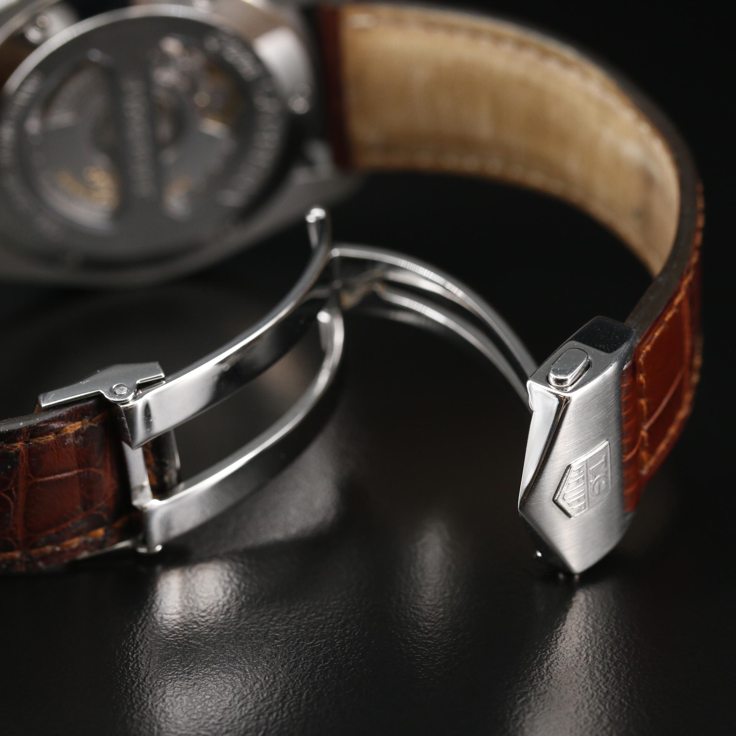 TAG Heuer Grand Carrera Calibre 8 GMT Stainless Steel Automatic Watch