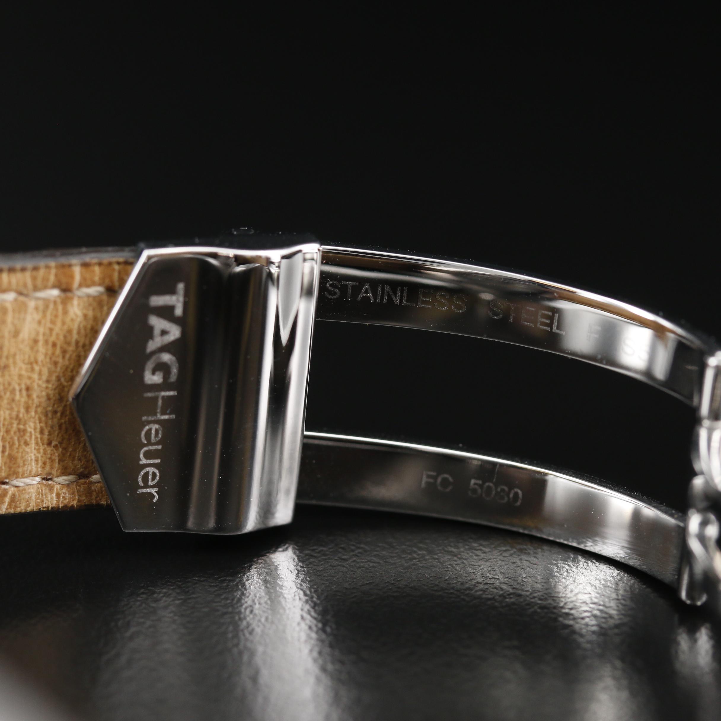 TAG Heuer Grand Carrera Calibre 8 GMT Stainless Steel Automatic Watch