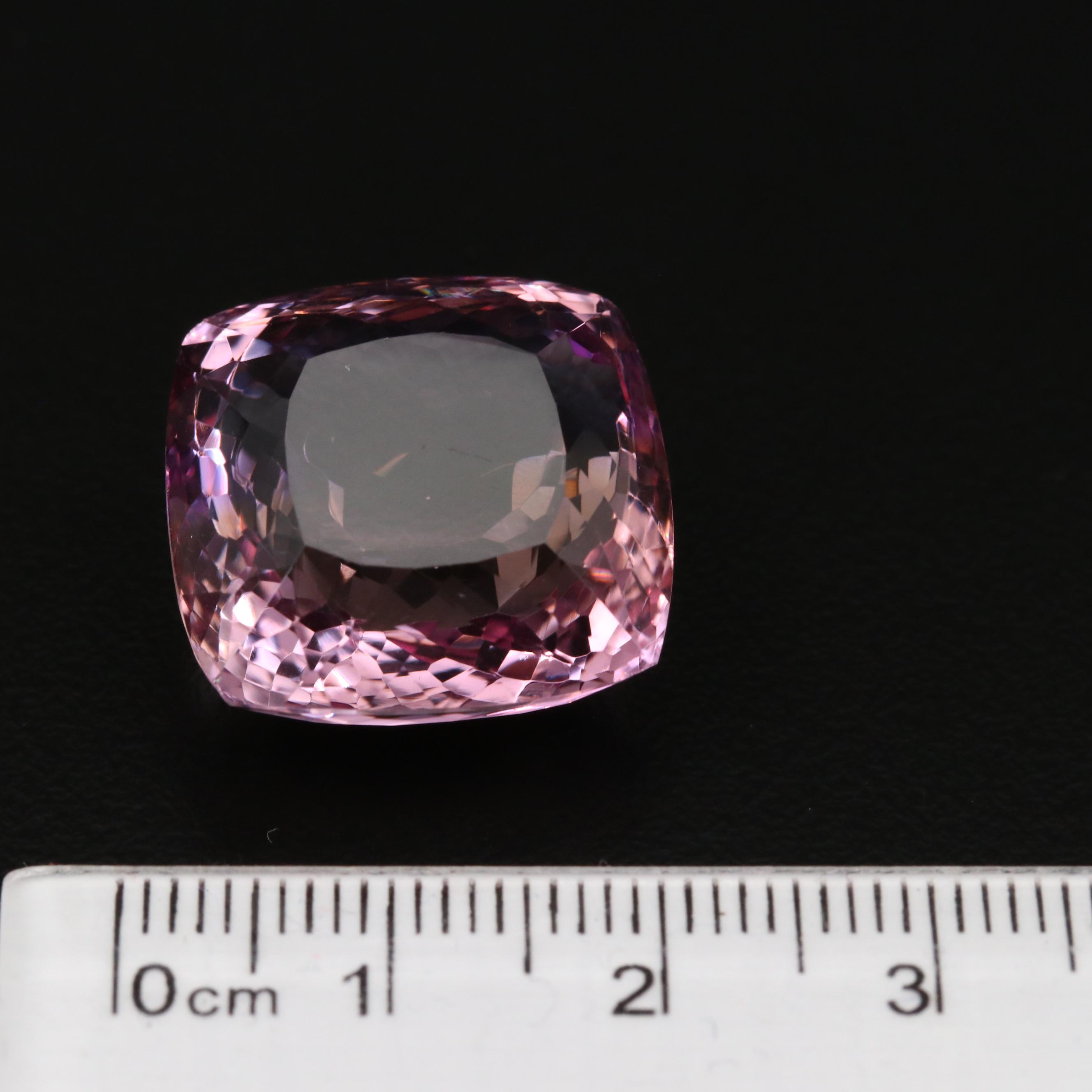 Loose 30.30 CT Ametrine Square Faceted