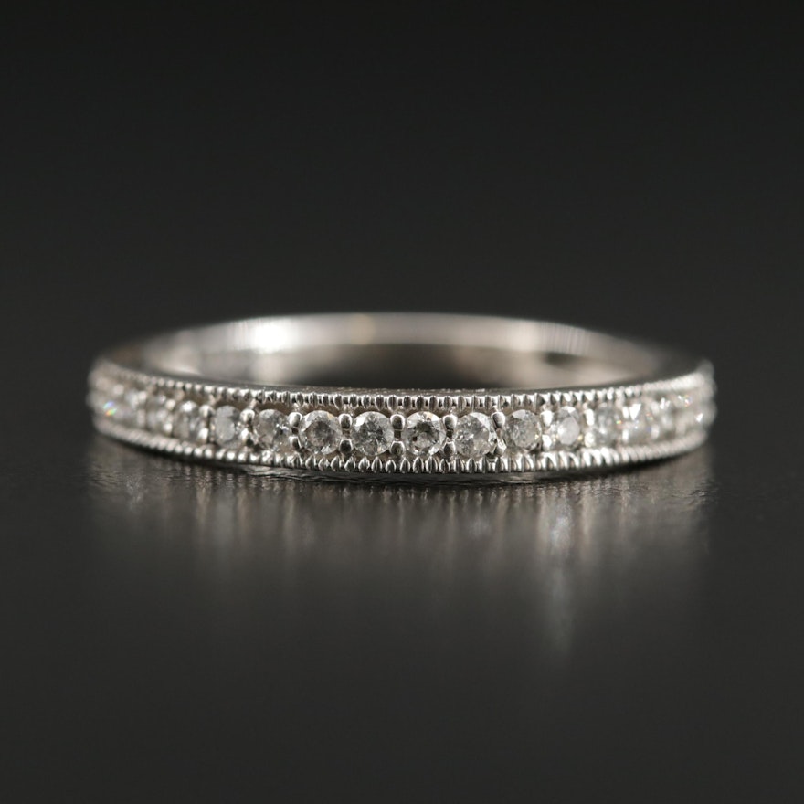 14K Diamond Band