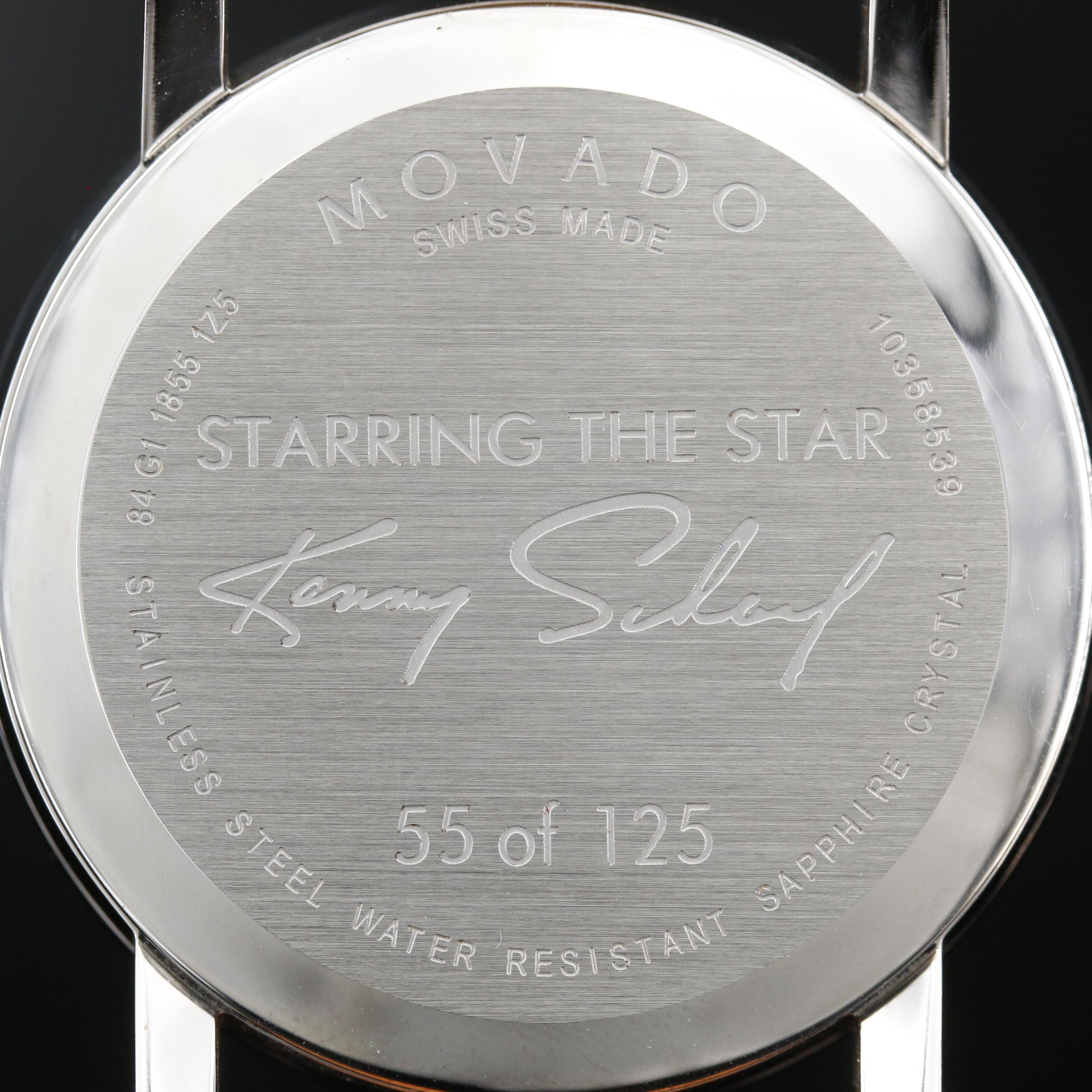 Movado Artist Series Kenny Scharf Limited Edition Stainless Steel Watch