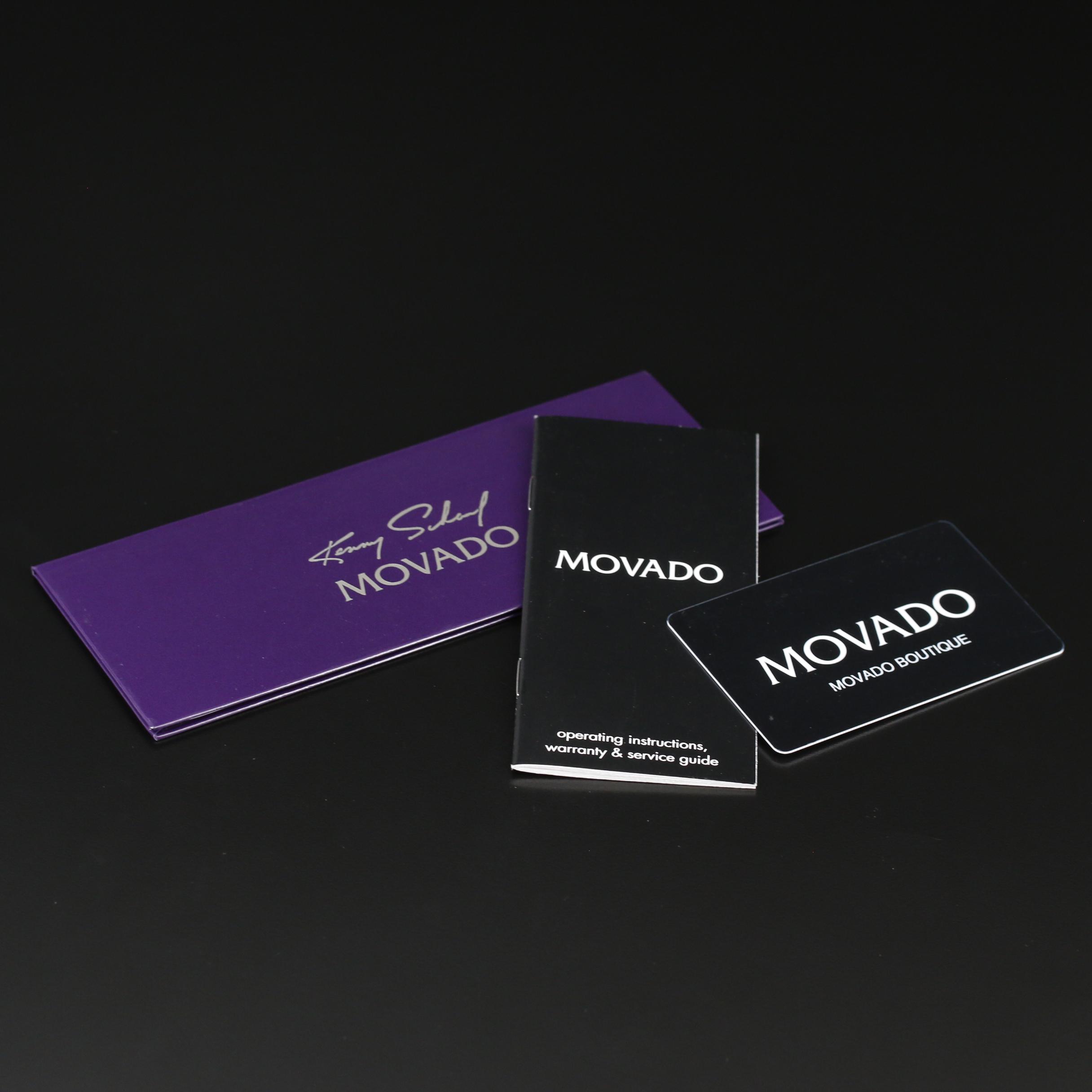 Movado Artist Series Kenny Scharf Limited Edition Stainless Steel Watch