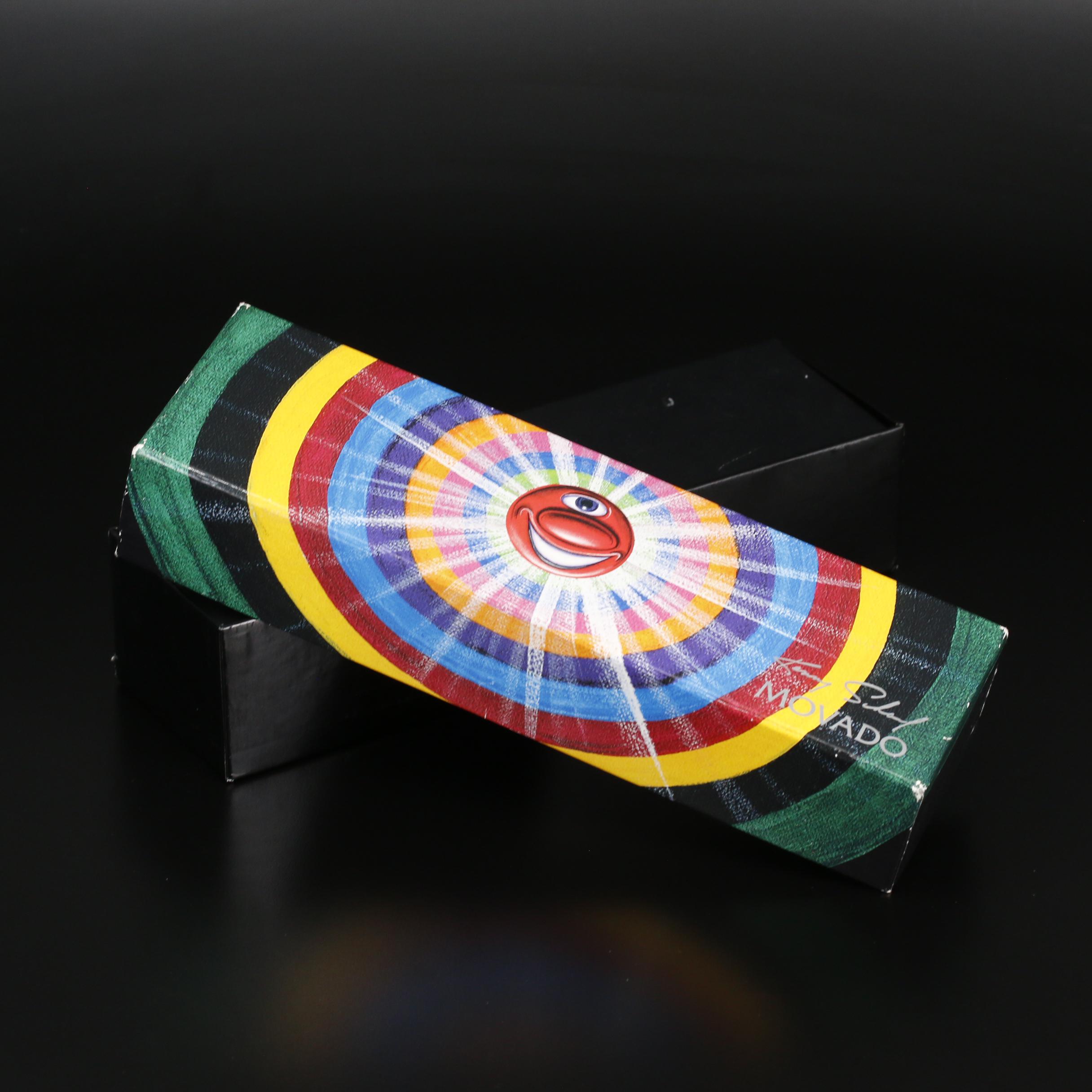 Movado Artist Series Kenny Scharf Limited Edition Stainless Steel Watch