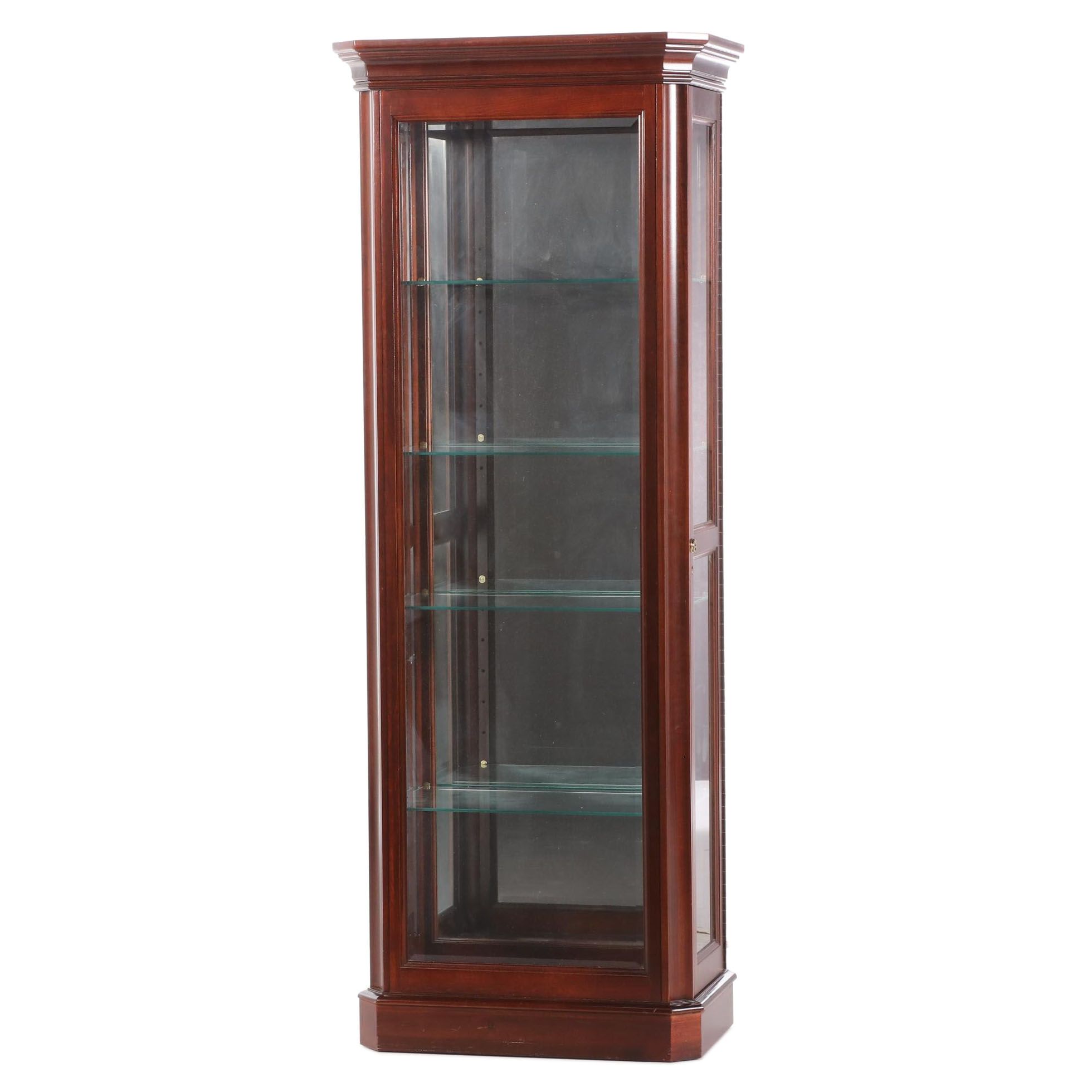Jasper Cabinet Company Illuminated Display Cabinet, Late 20th Century
