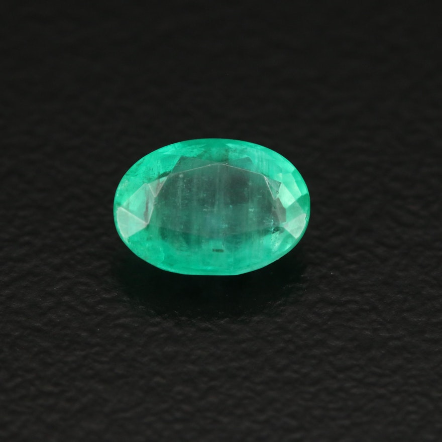 Loose 0.73 CT Emerald