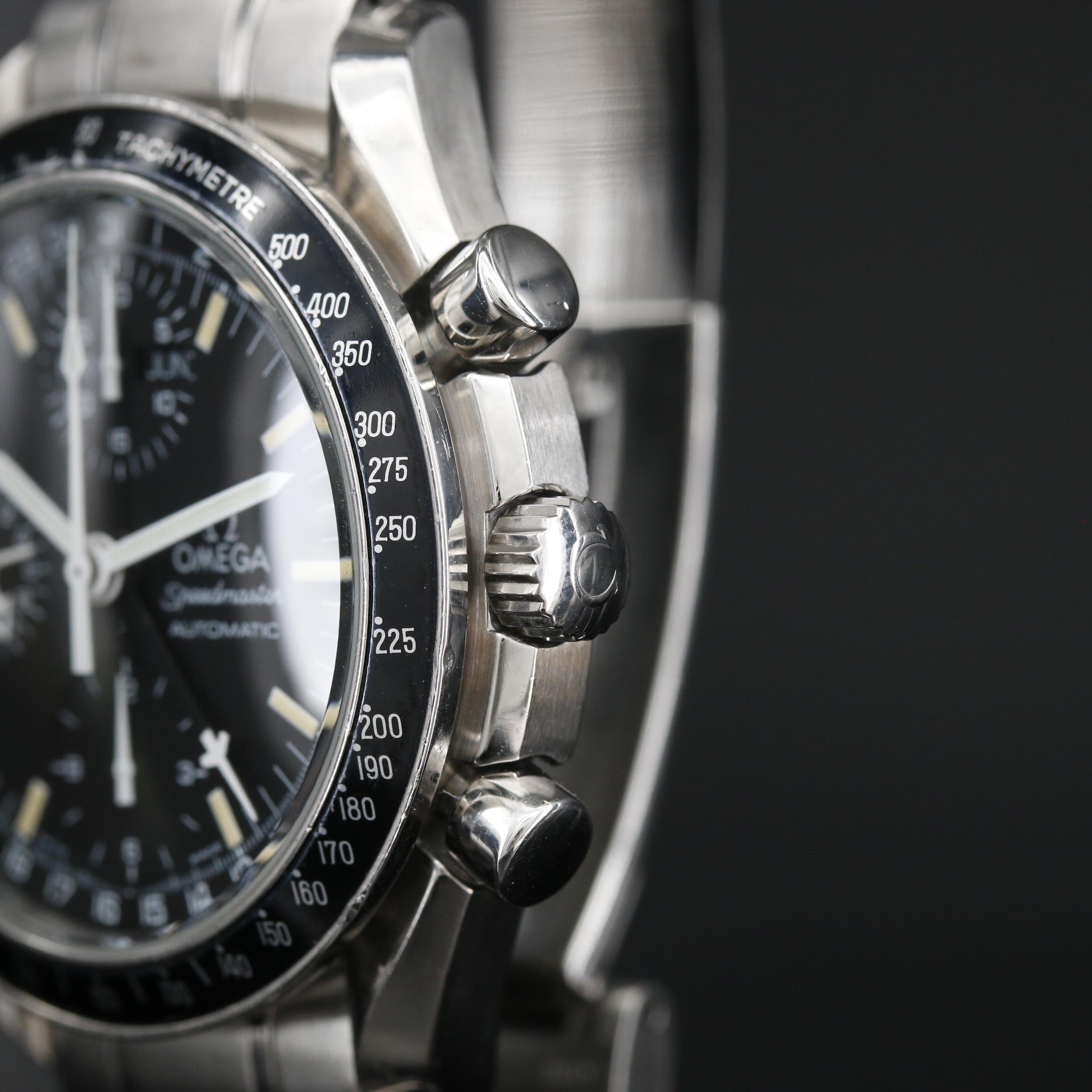 Omega Speedmaster Mark 40 Triple Date Stainless Steel Automatic Watch