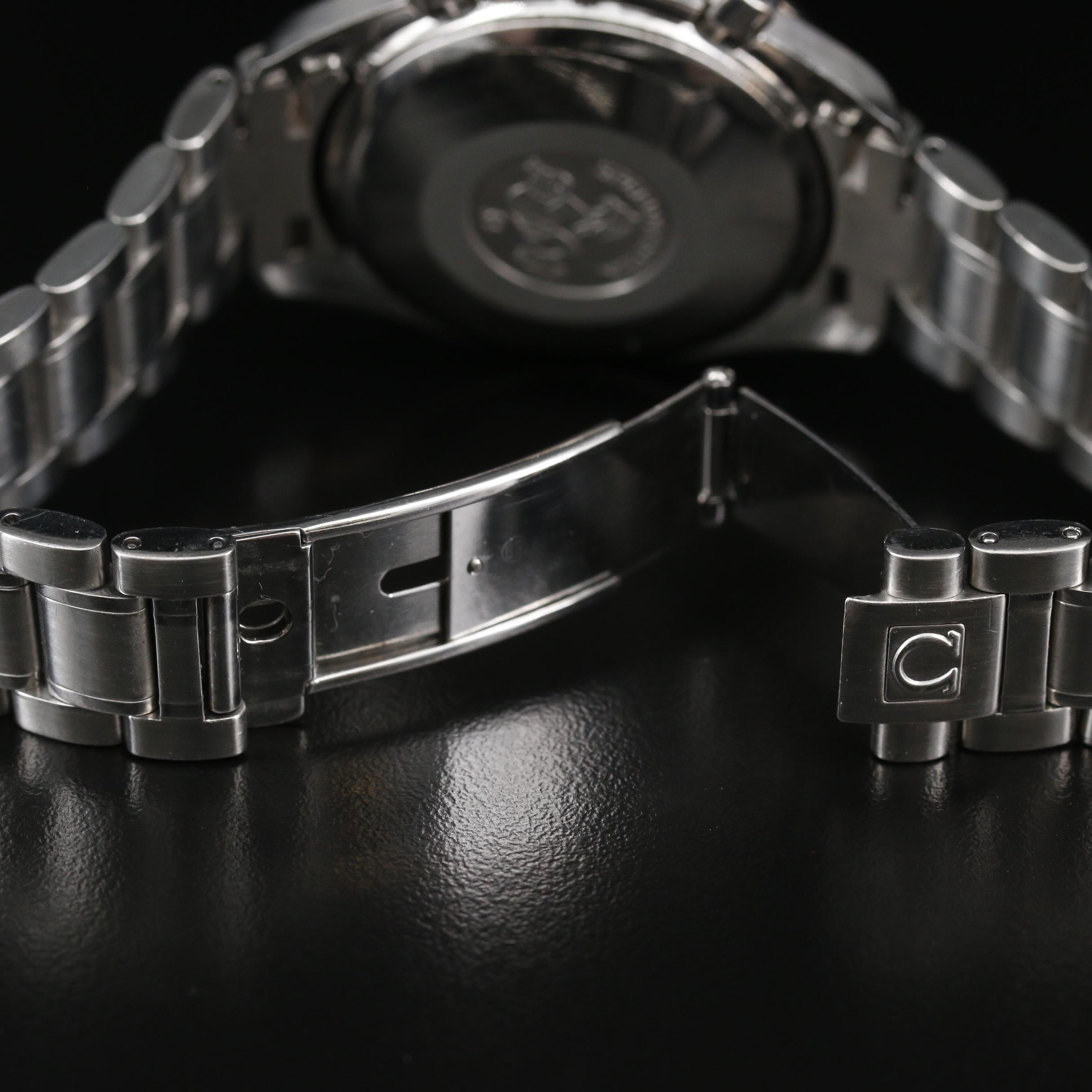 Omega Speedmaster Mark 40 Triple Date Stainless Steel Automatic Watch