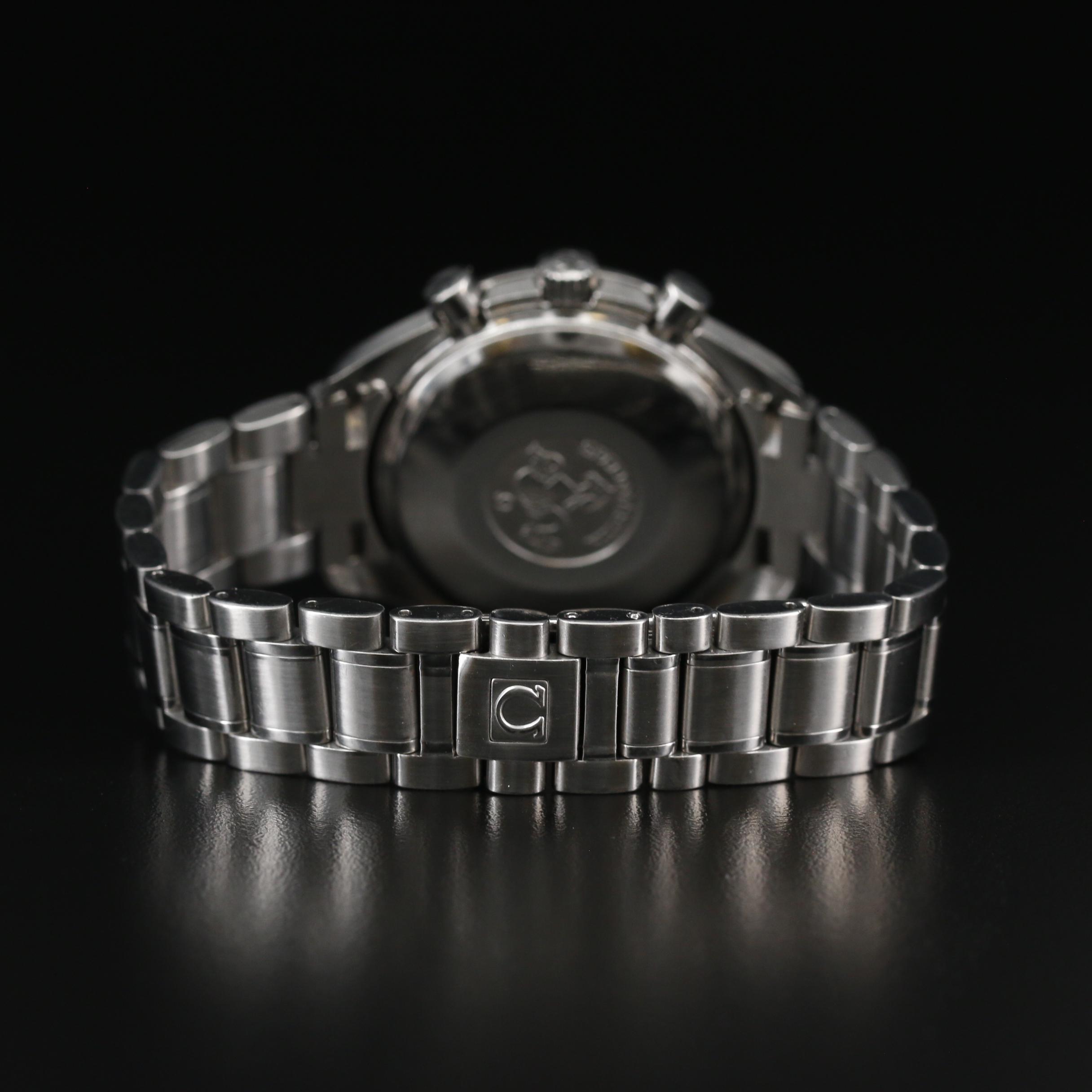 Omega Speedmaster Mark 40 Triple Date Stainless Steel Automatic Watch