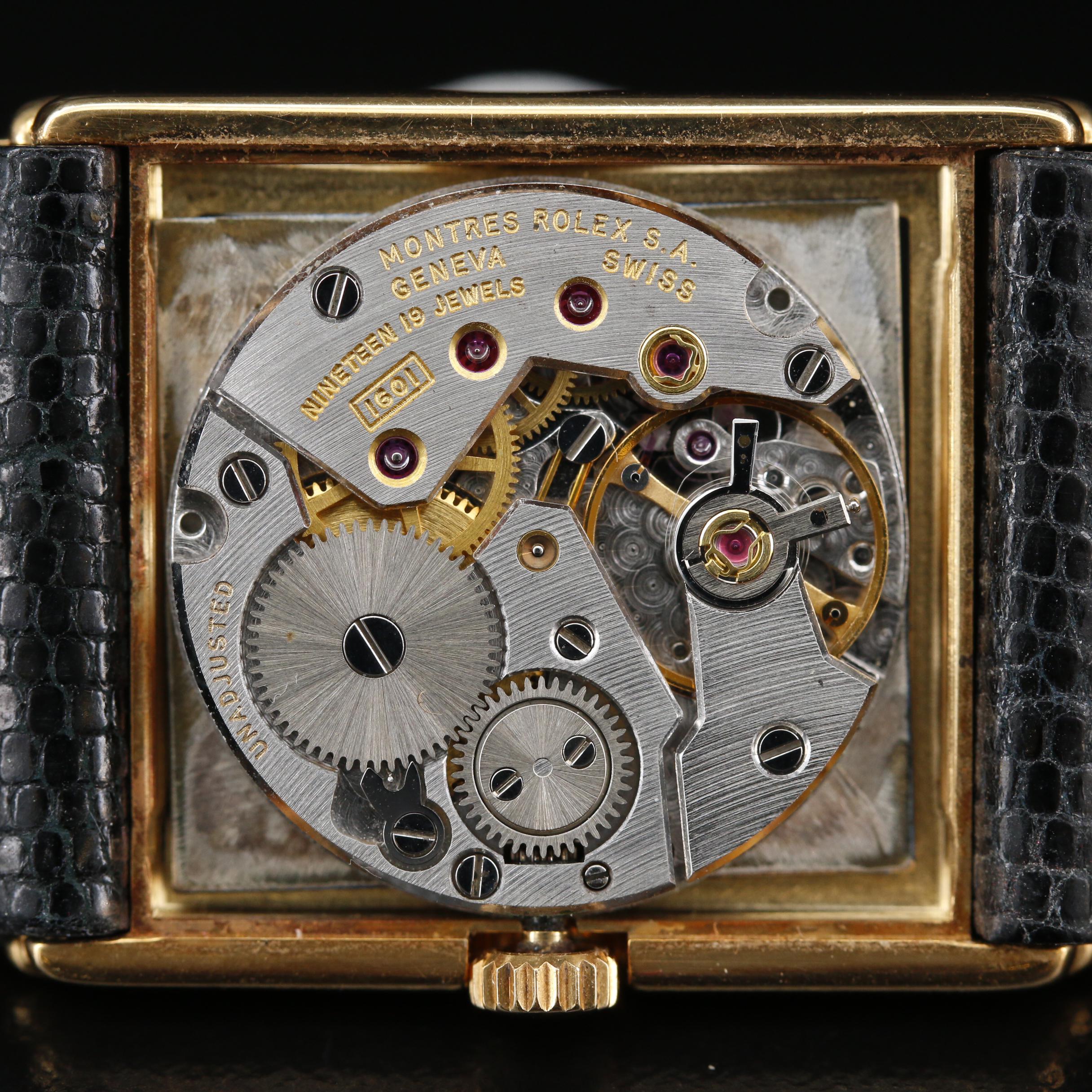 Rolex Cellini 18K Stem Wind Watch