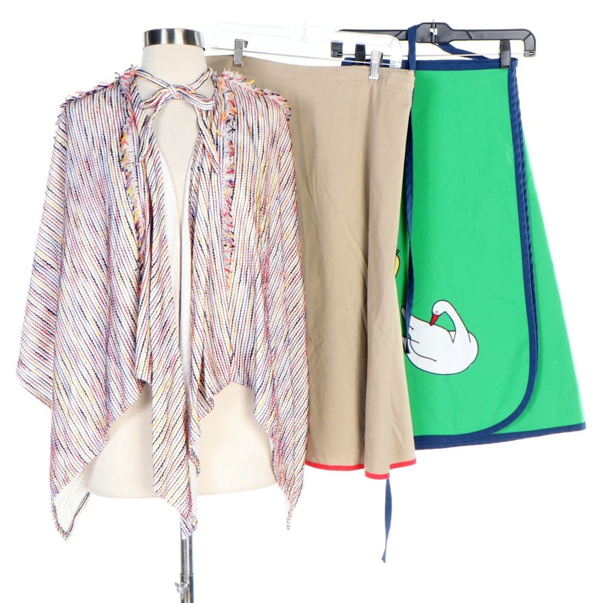 Themed Wrap Skirts and Striped Capelet Including Helen Smith and Cherry Hill