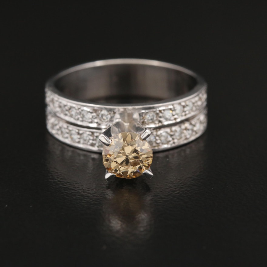 14K  Diamond Ring